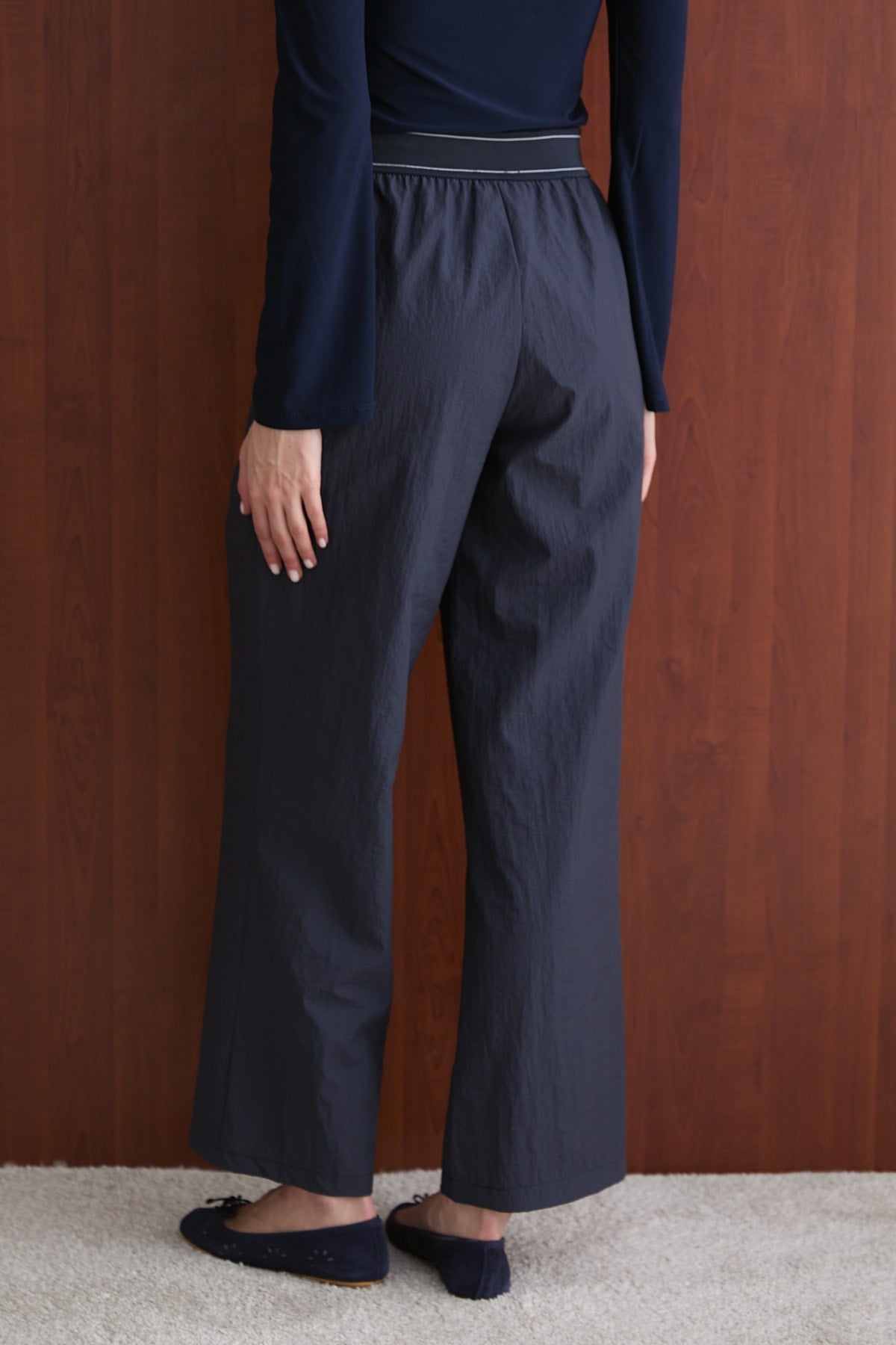 Lastik Detaylı Pantolon 32-2736