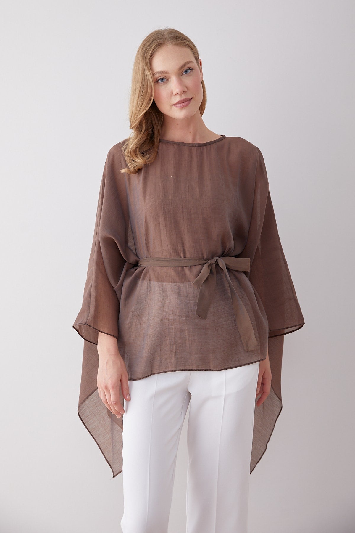 Tül Pelerin Tunik 32-2917