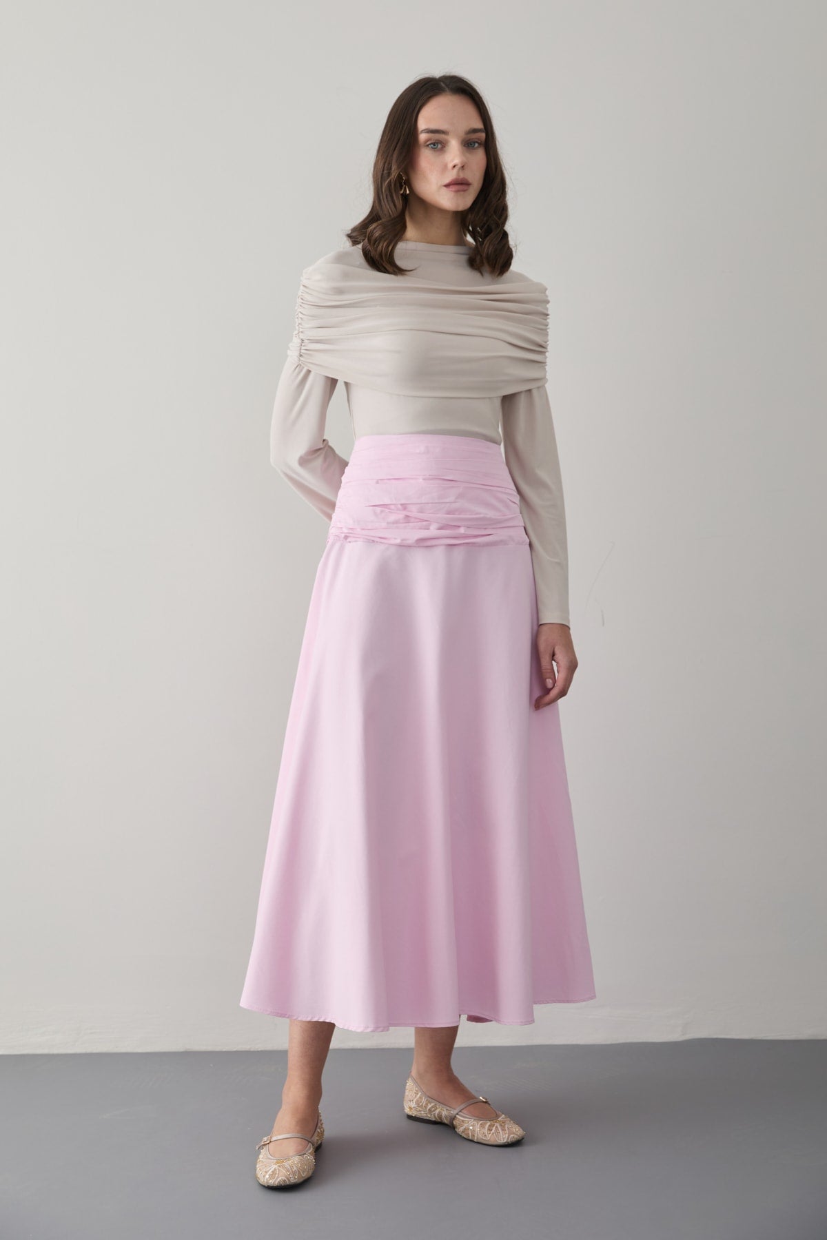 Poplin Skirt 32-2816