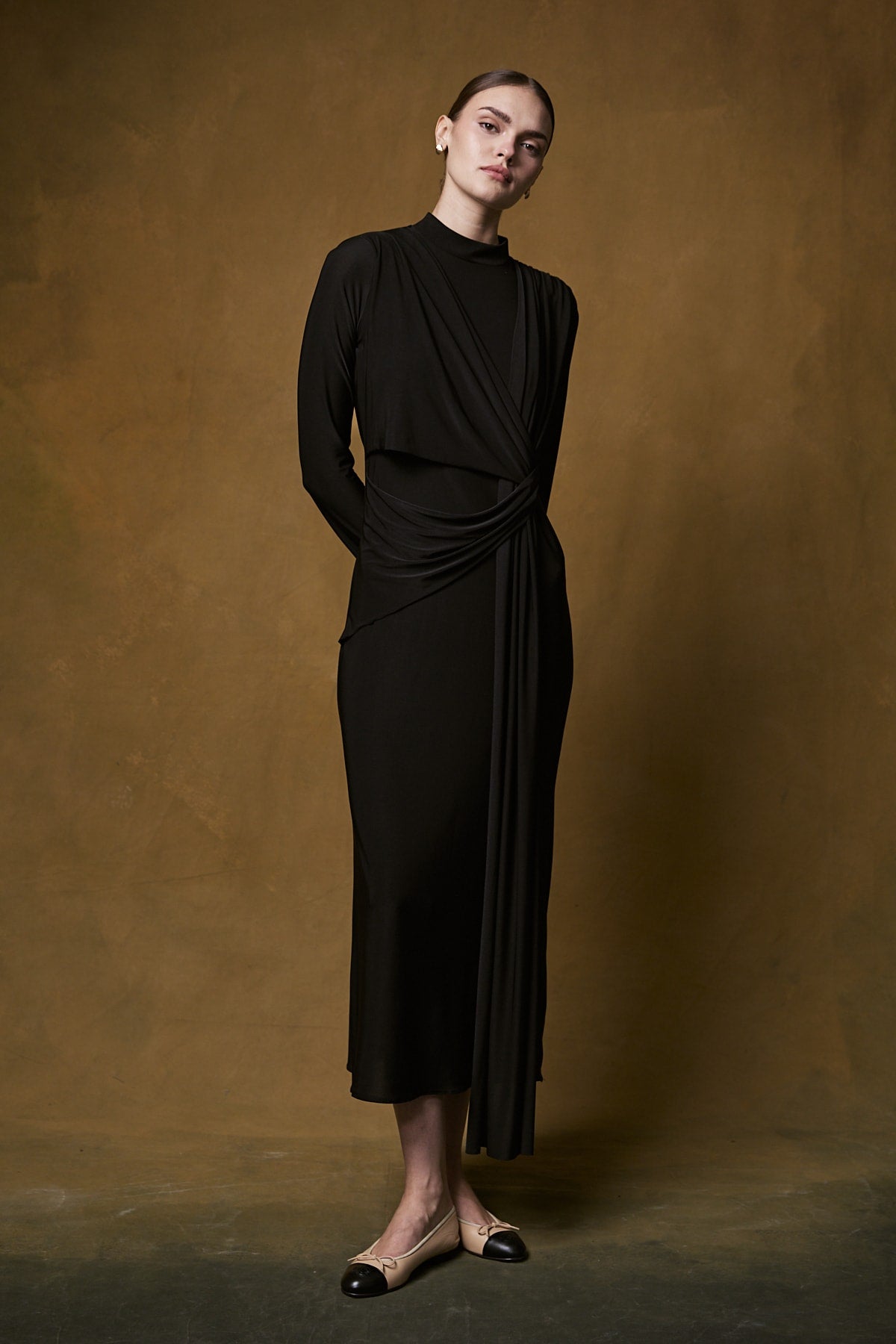 Detaylı Elbise 32-2697