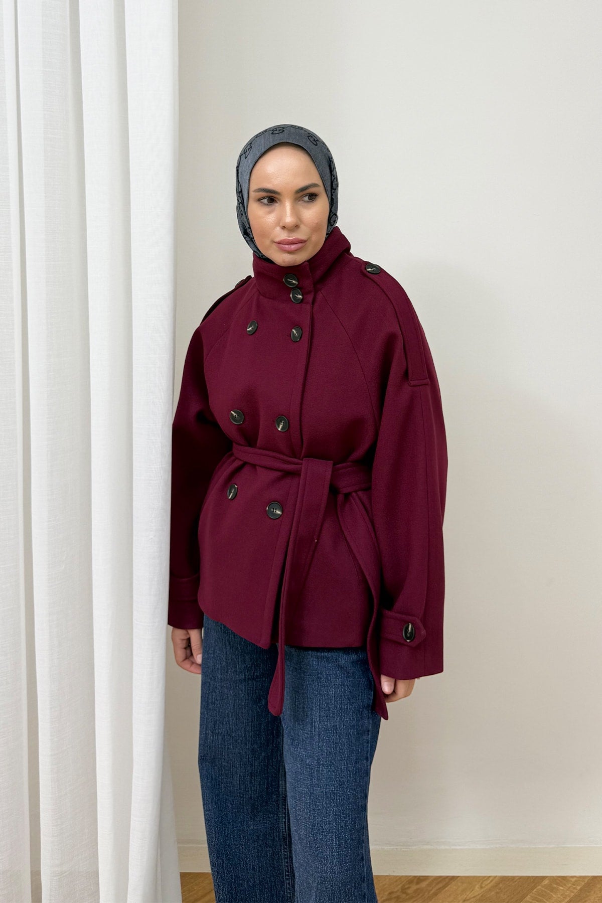 Premium Kaşe Kaban 12-70119