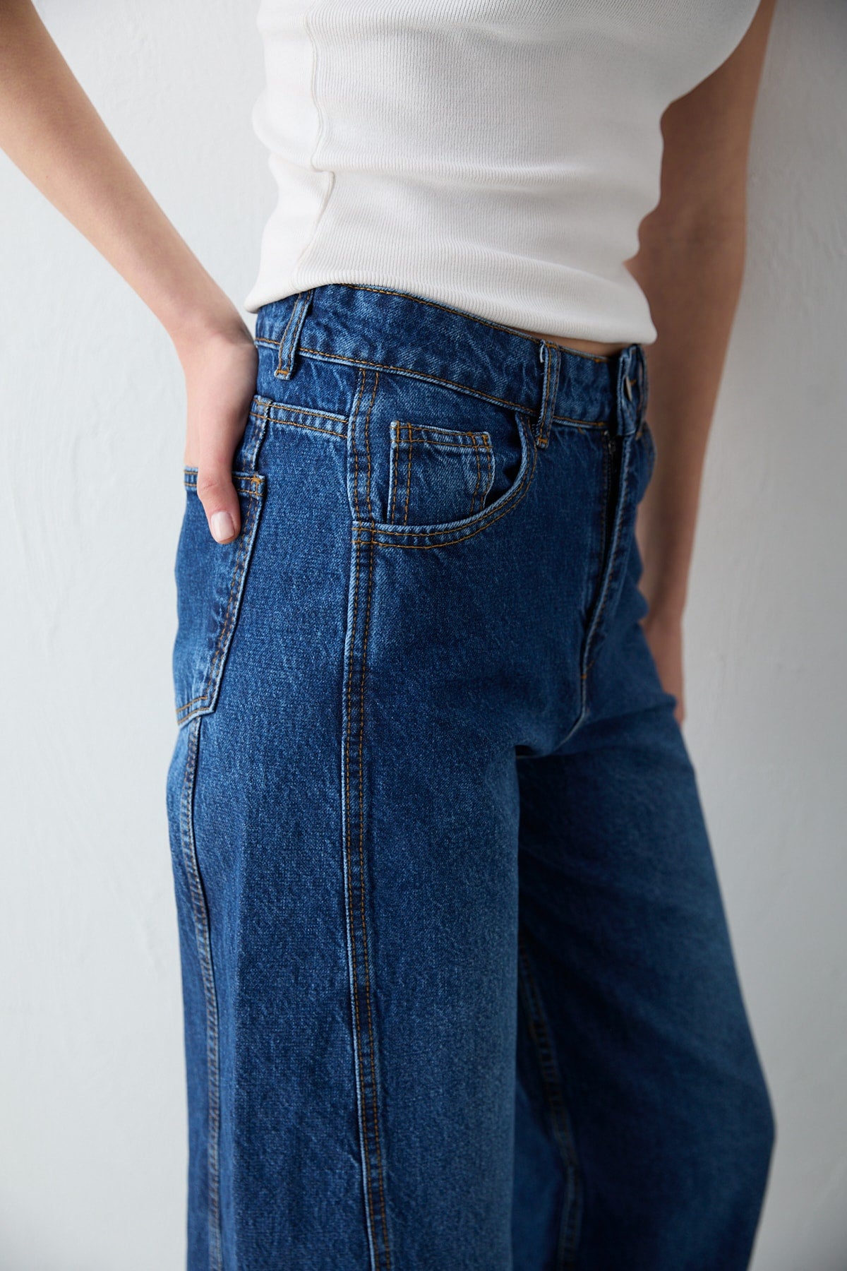 Bol Paça Denim Pantolon 32-8003
