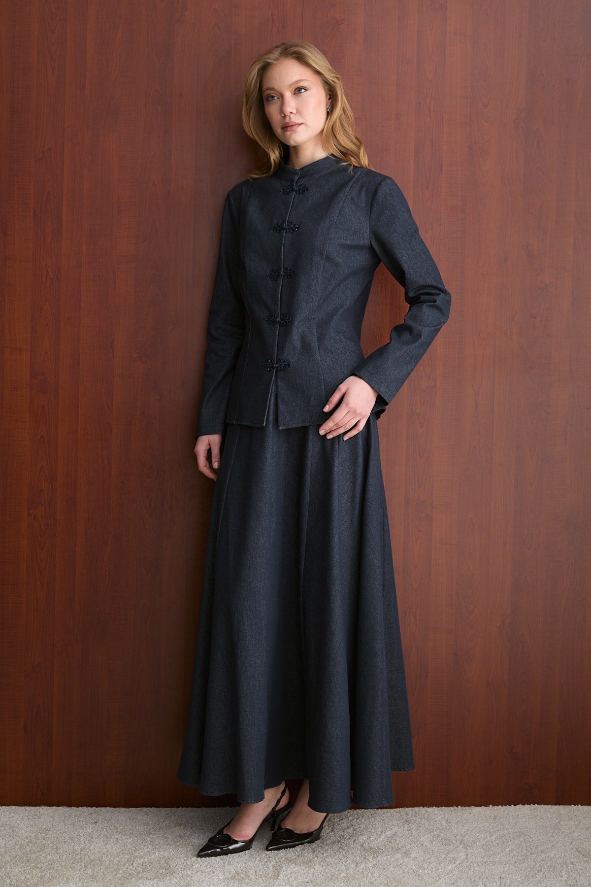Denim Etekli Takım 32-2767