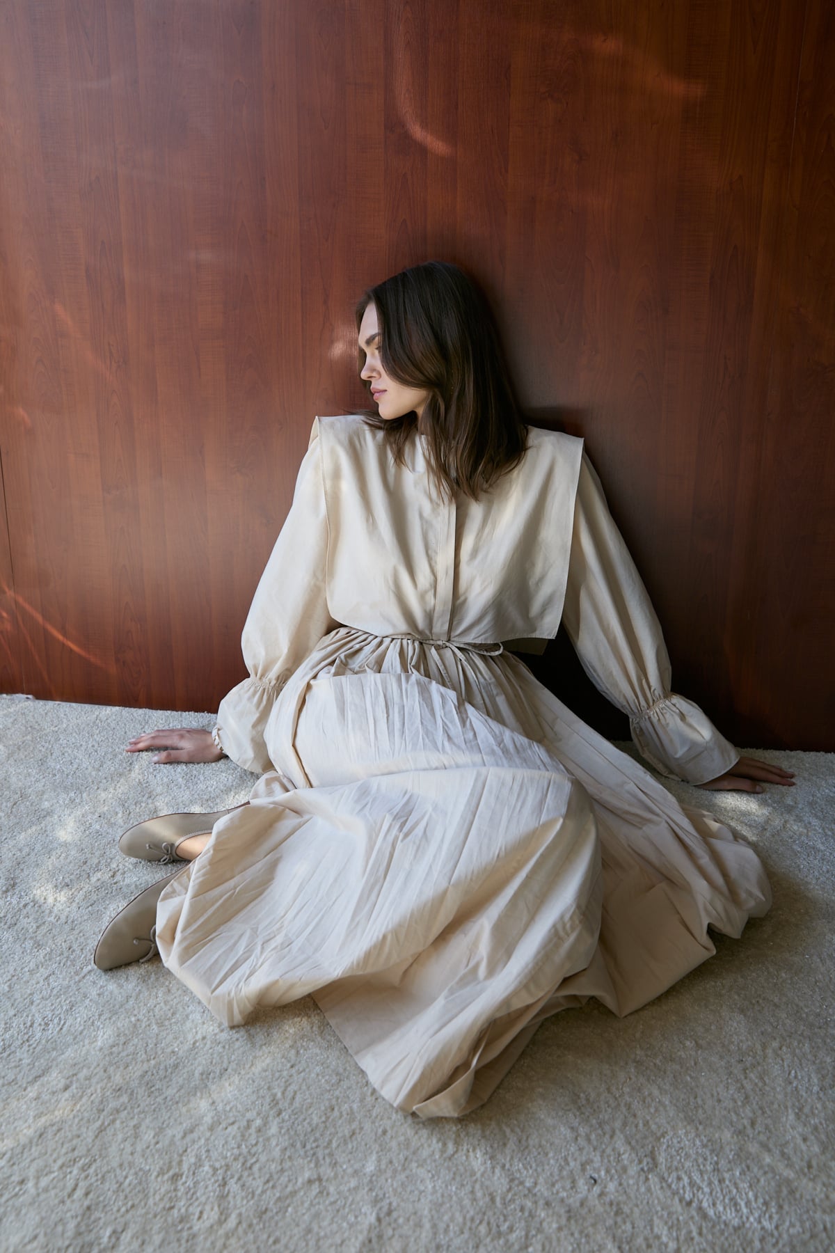 Poplin Elbise 32-2621