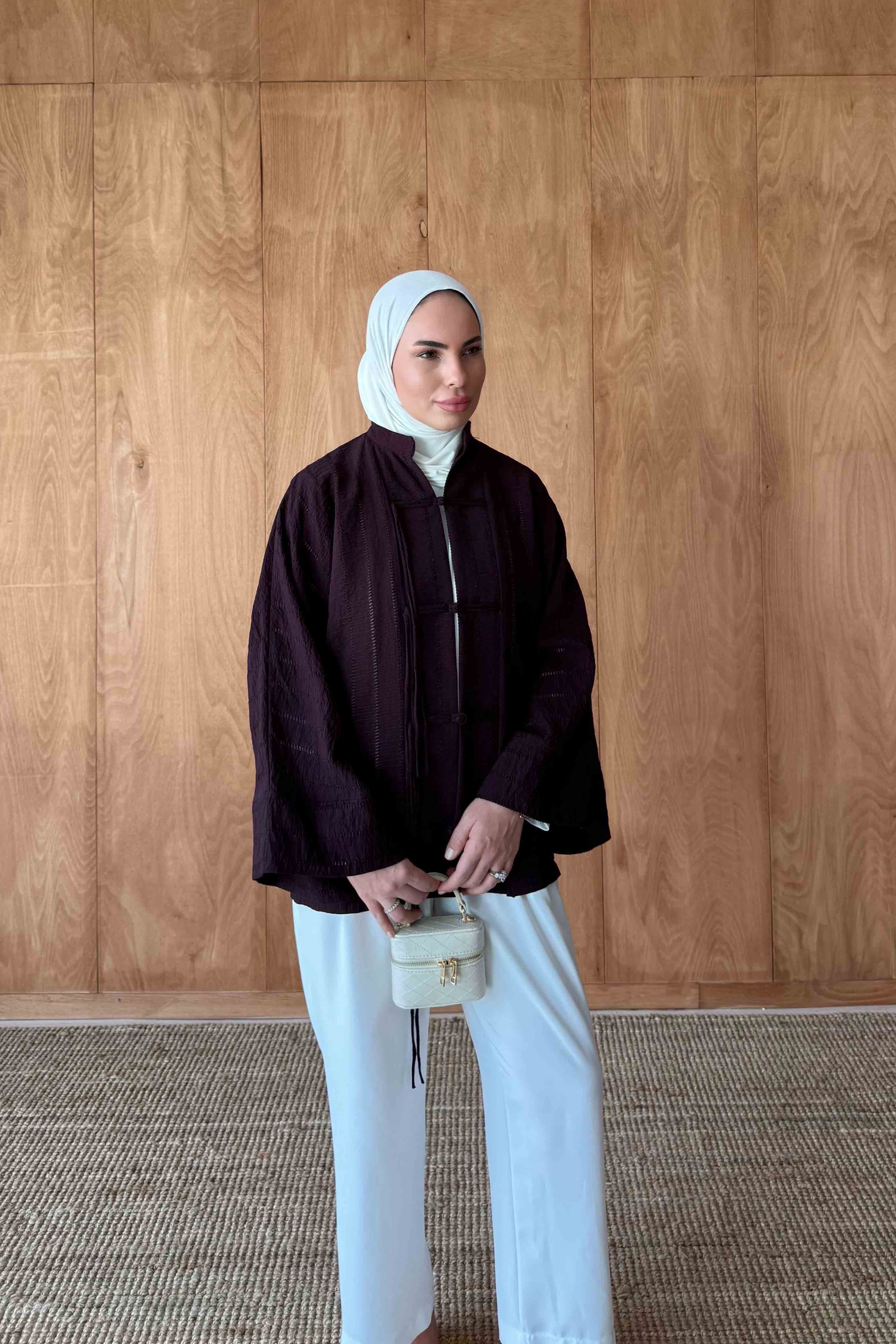 Kesme Kumaşlı Bağlamalı Kap 32-2934