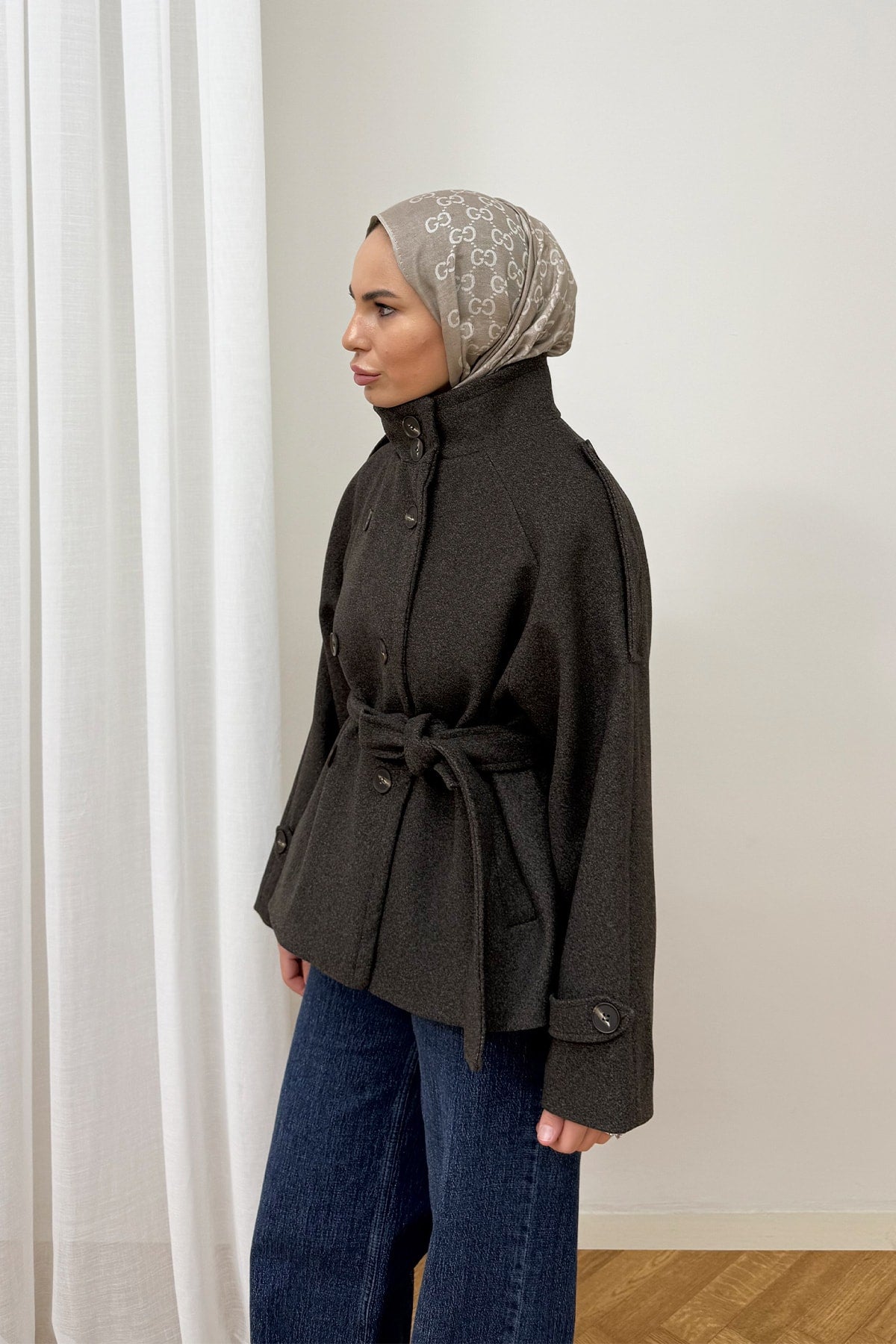 Premium Kaşe Kaban 12-70119