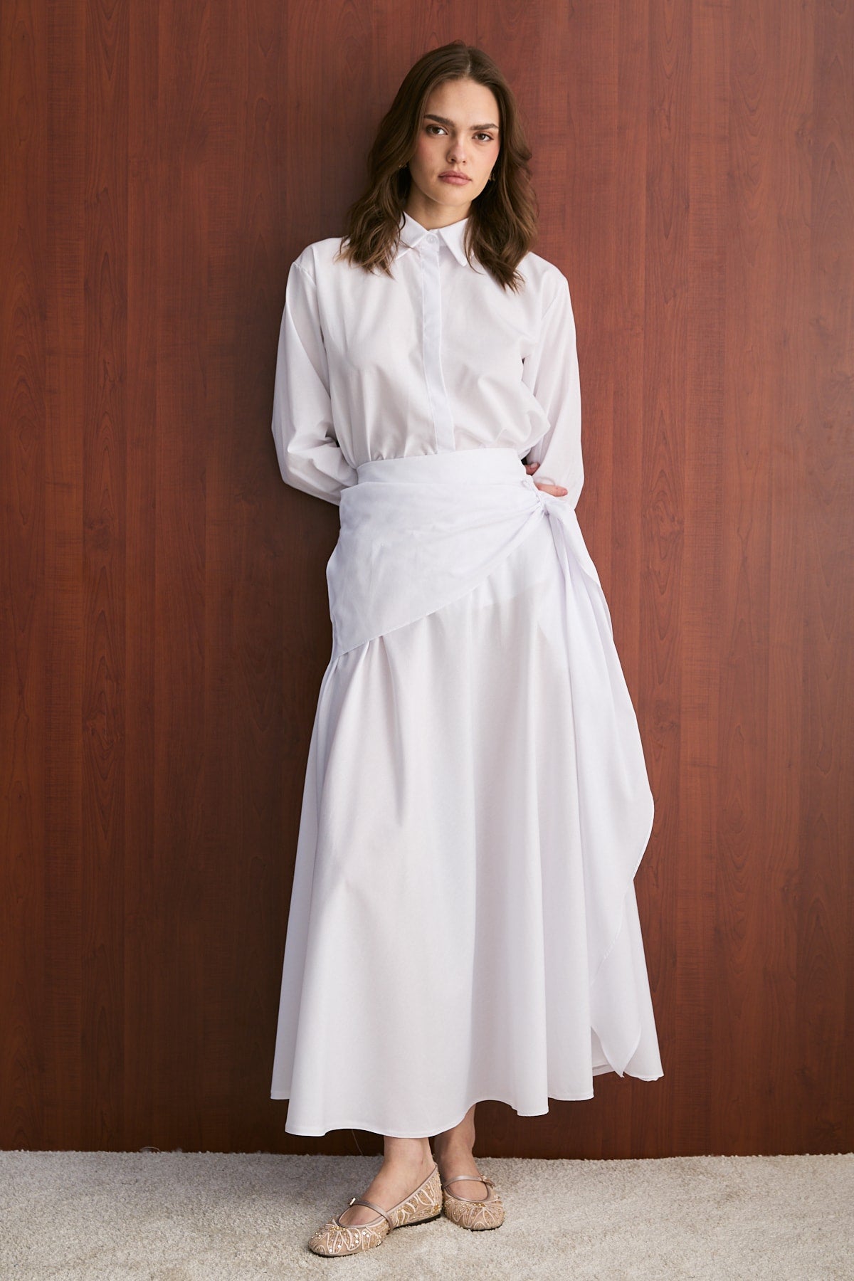 Poplin Etekli Takım 32-2745