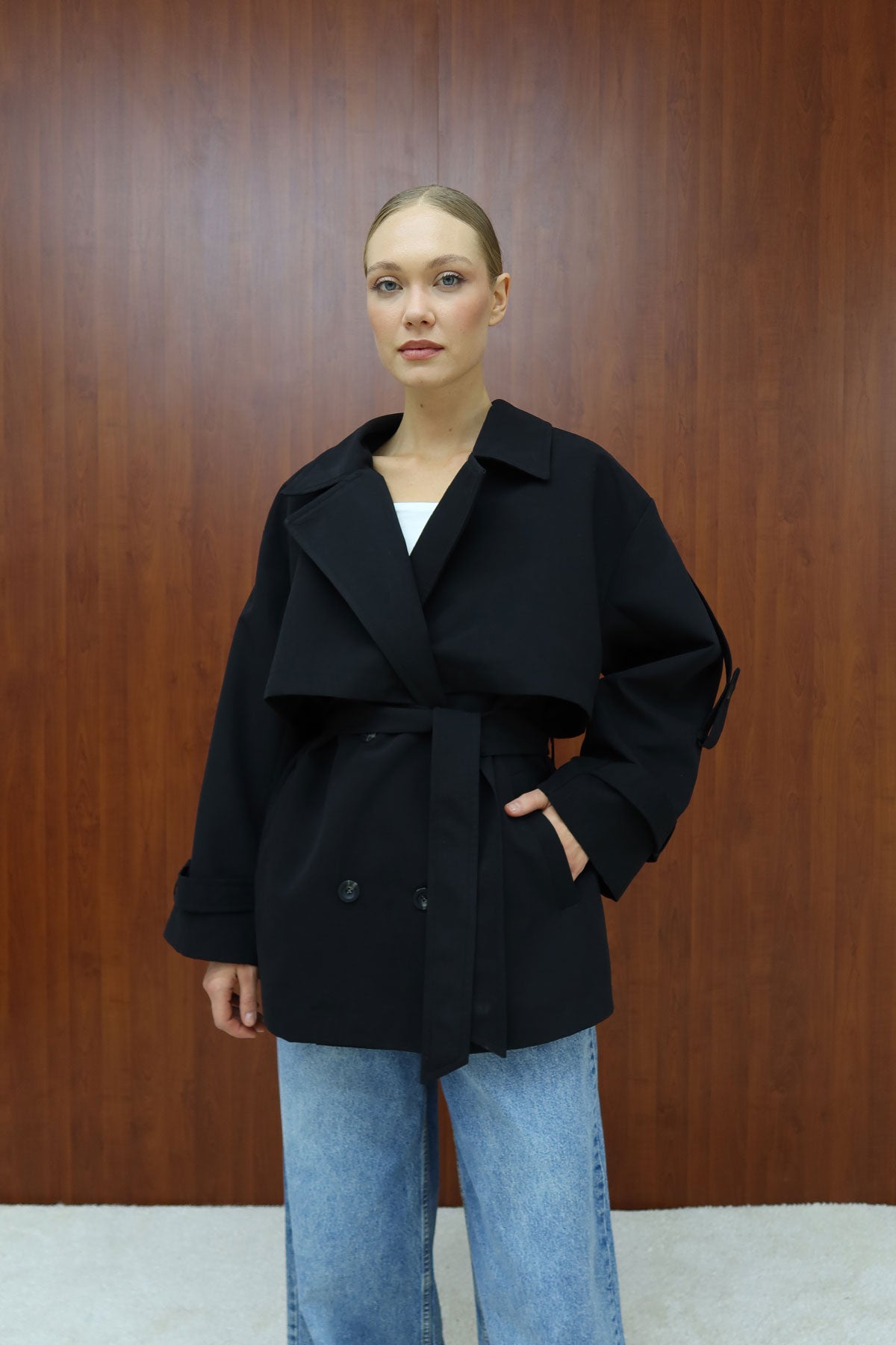 Kısa Oversize Trench 12-70164