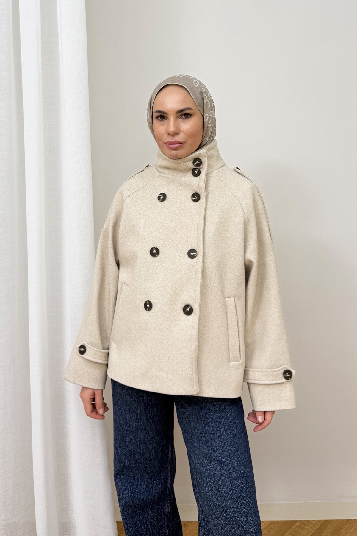 Premium Kaşe Kaban 12-70119