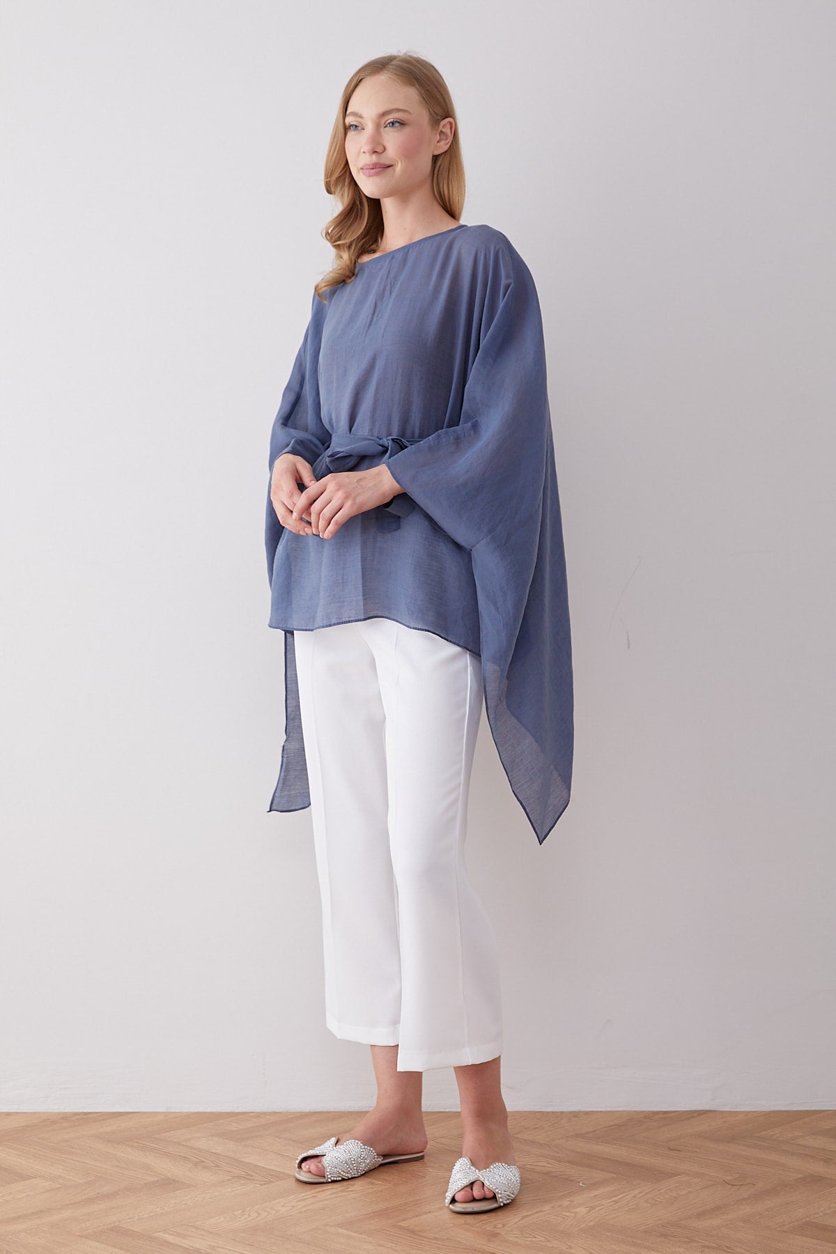 Tül Pelerin Tunik 32-2917