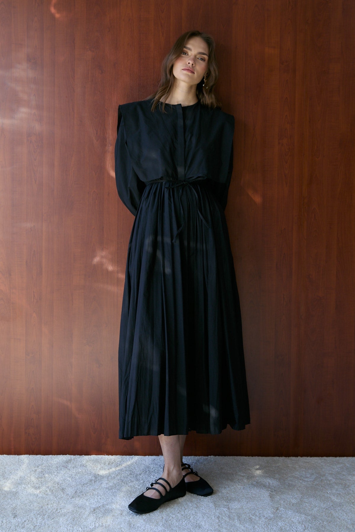 Poplin Elbise 32-2621