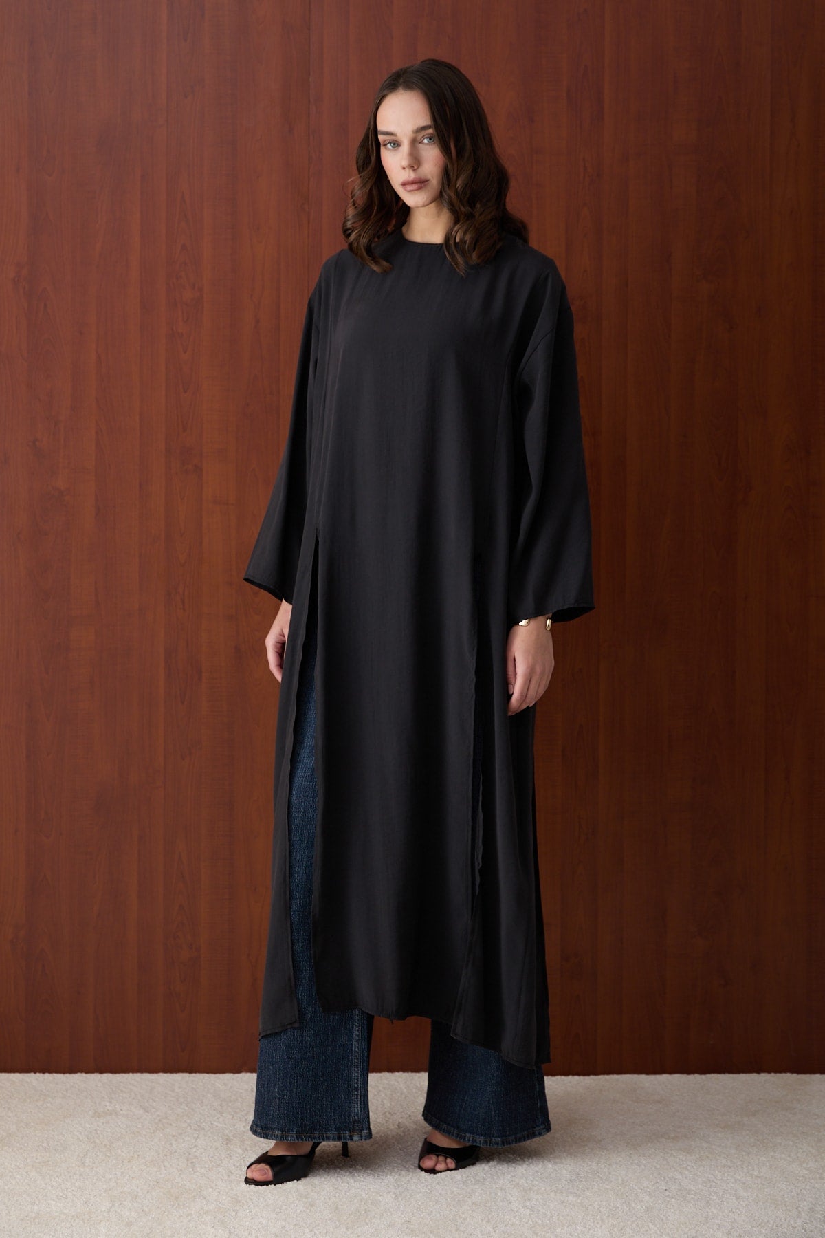 Yırtmaçlı Modal Tunik 32-2880
