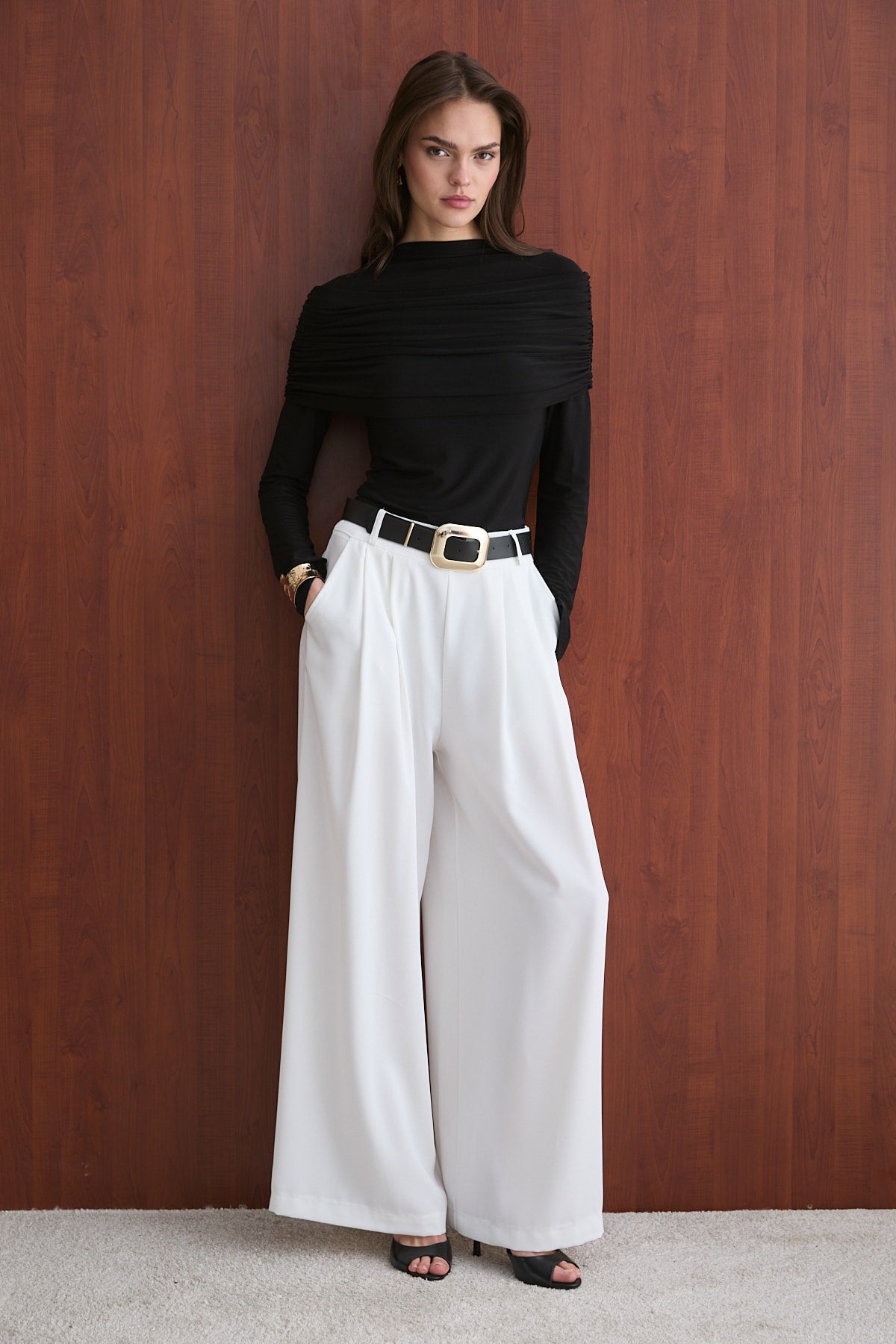 Kemerli Pantolon 32-2798
