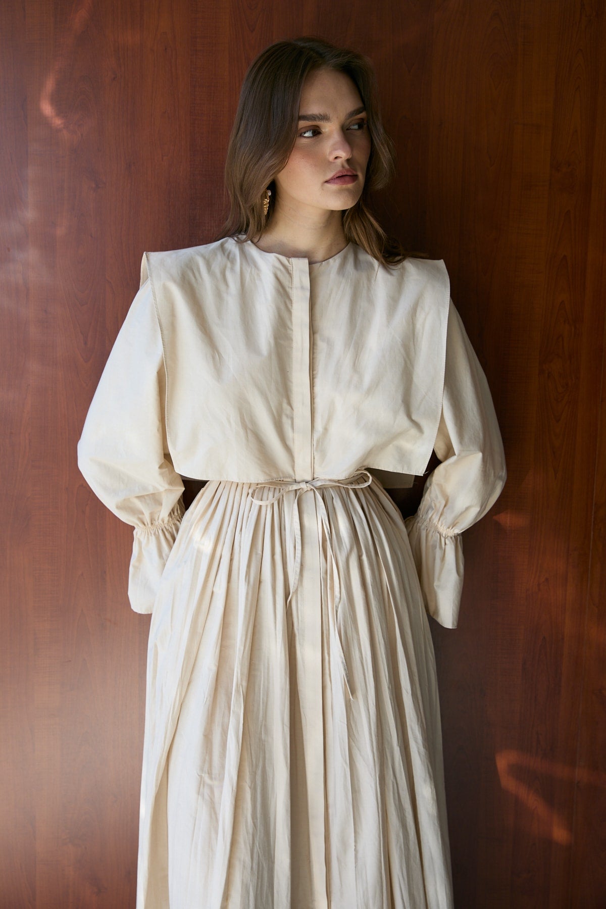 Poplin Elbise 32-2621