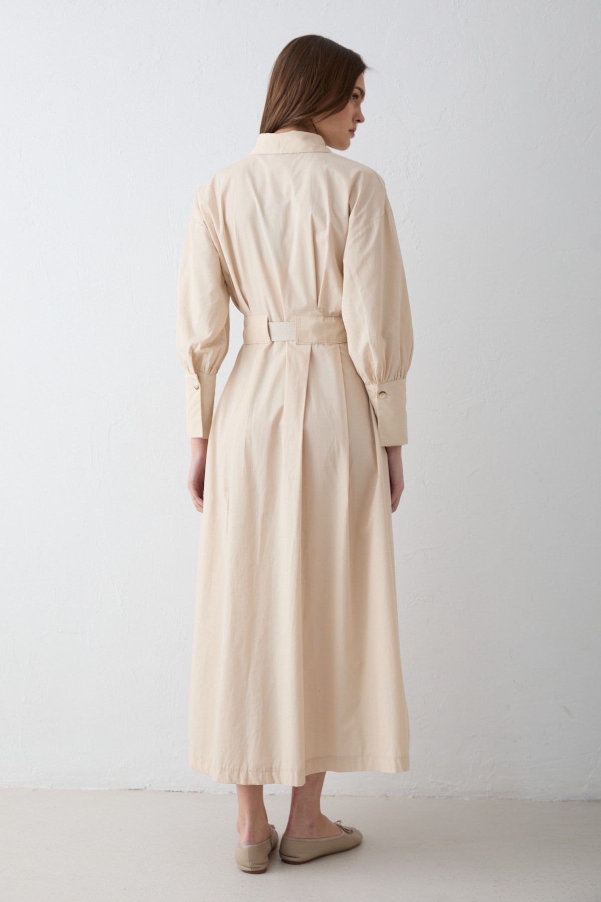 Poplin Elbise 32-2707