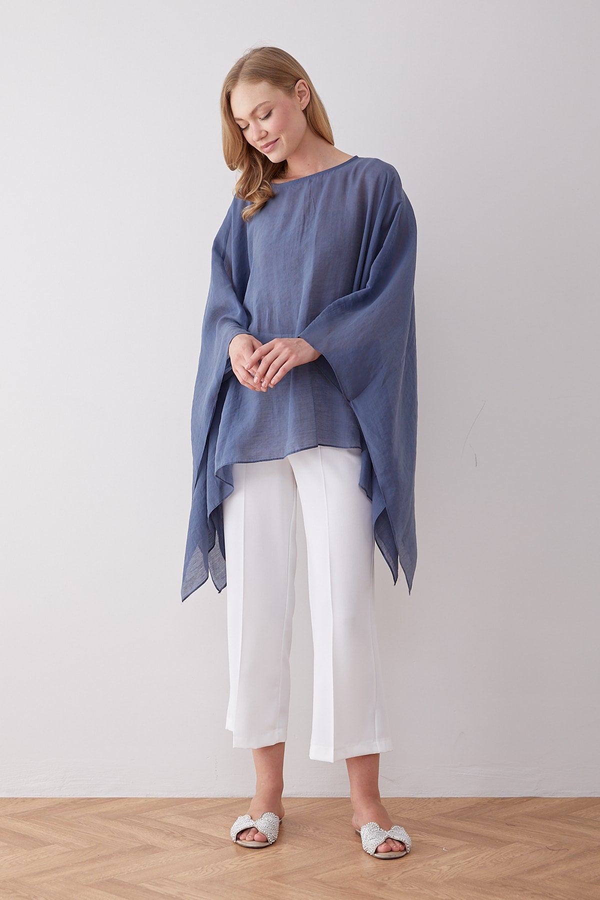 Tül Pelerin Tunik 32-2917