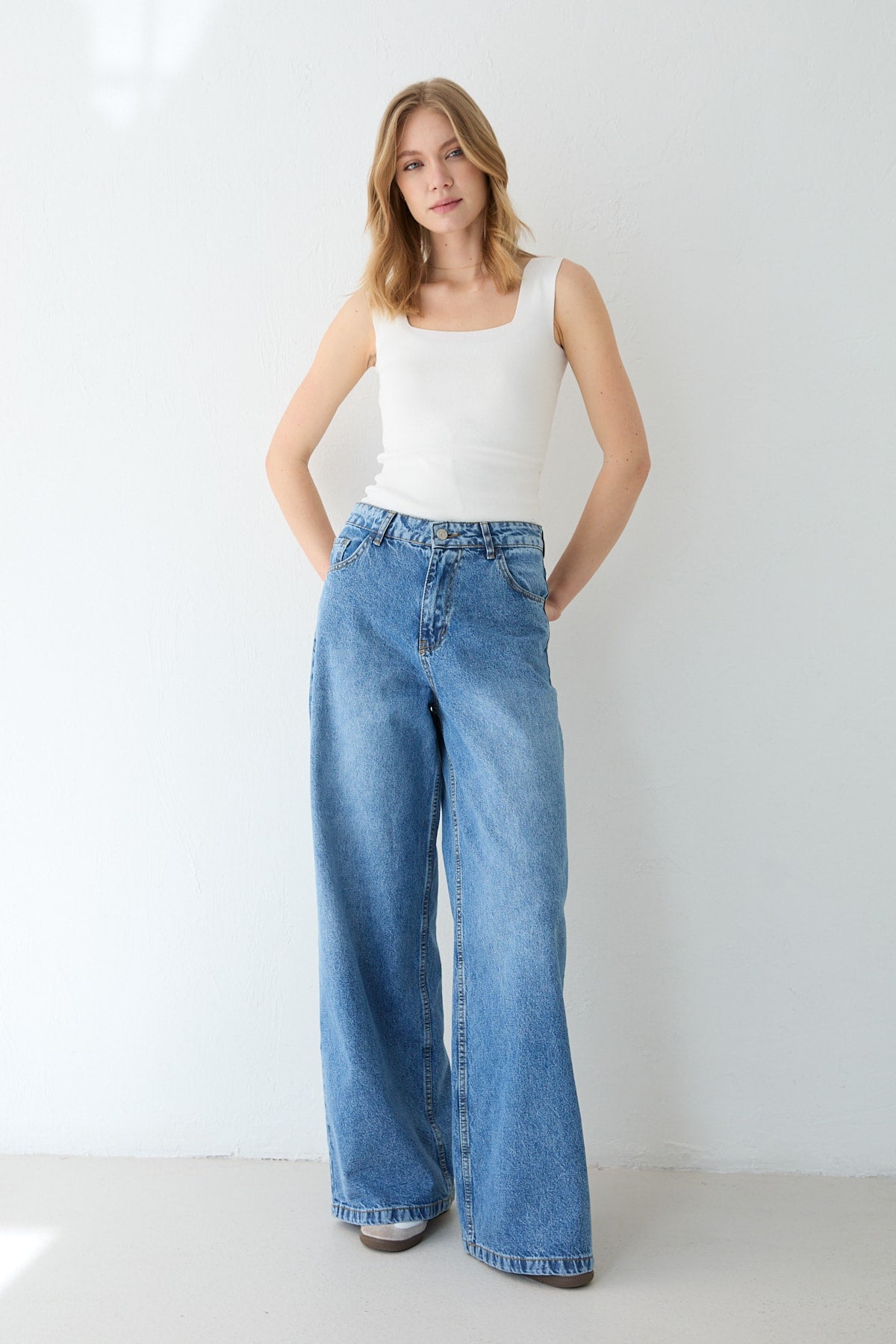 Bol Paça Denim Pantolon 32-8005
