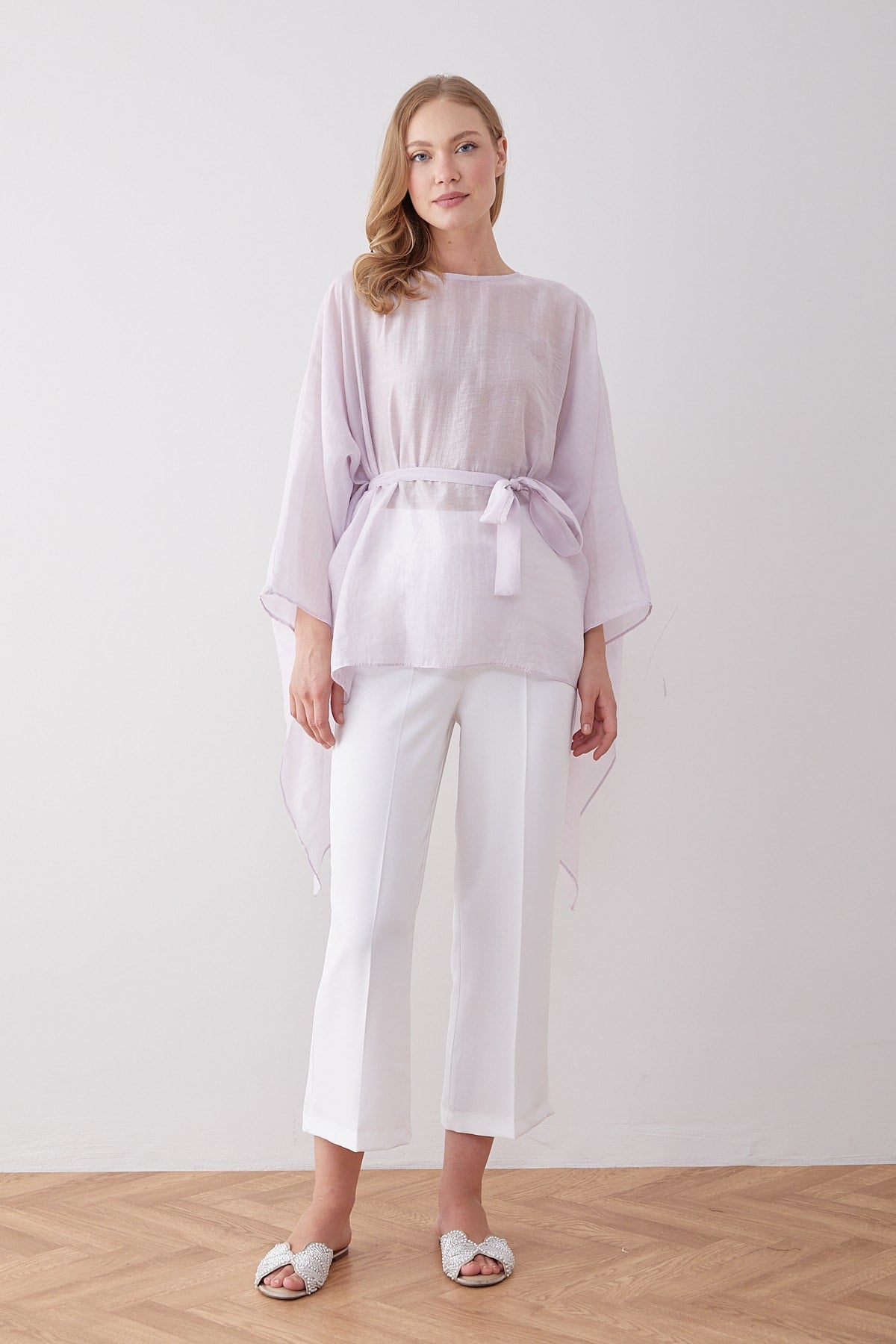 Tül Pelerin Tunik 32-2917