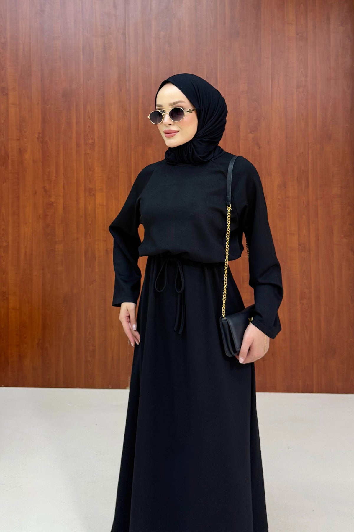 Örme Modal Elbise 68-6600