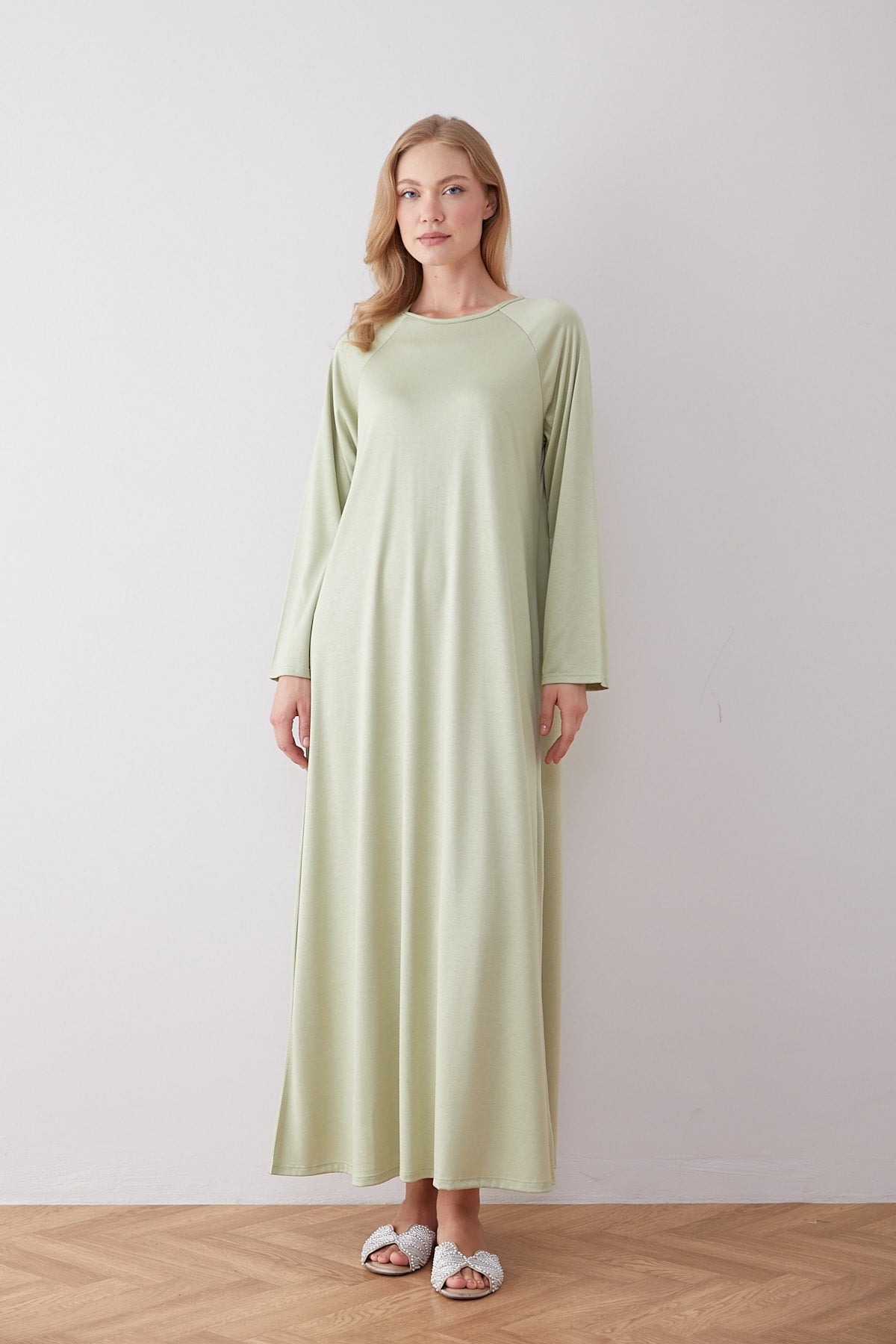 Kuşaklı Elbise 68-6402