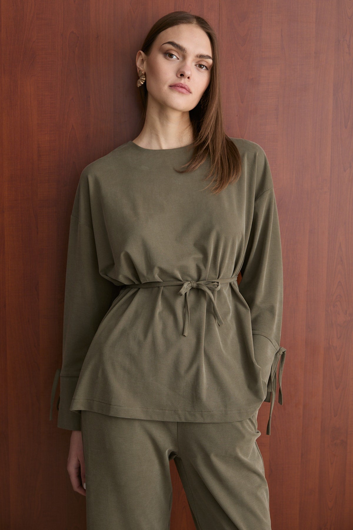 Kol Detaylı Basic Takım 32-2627