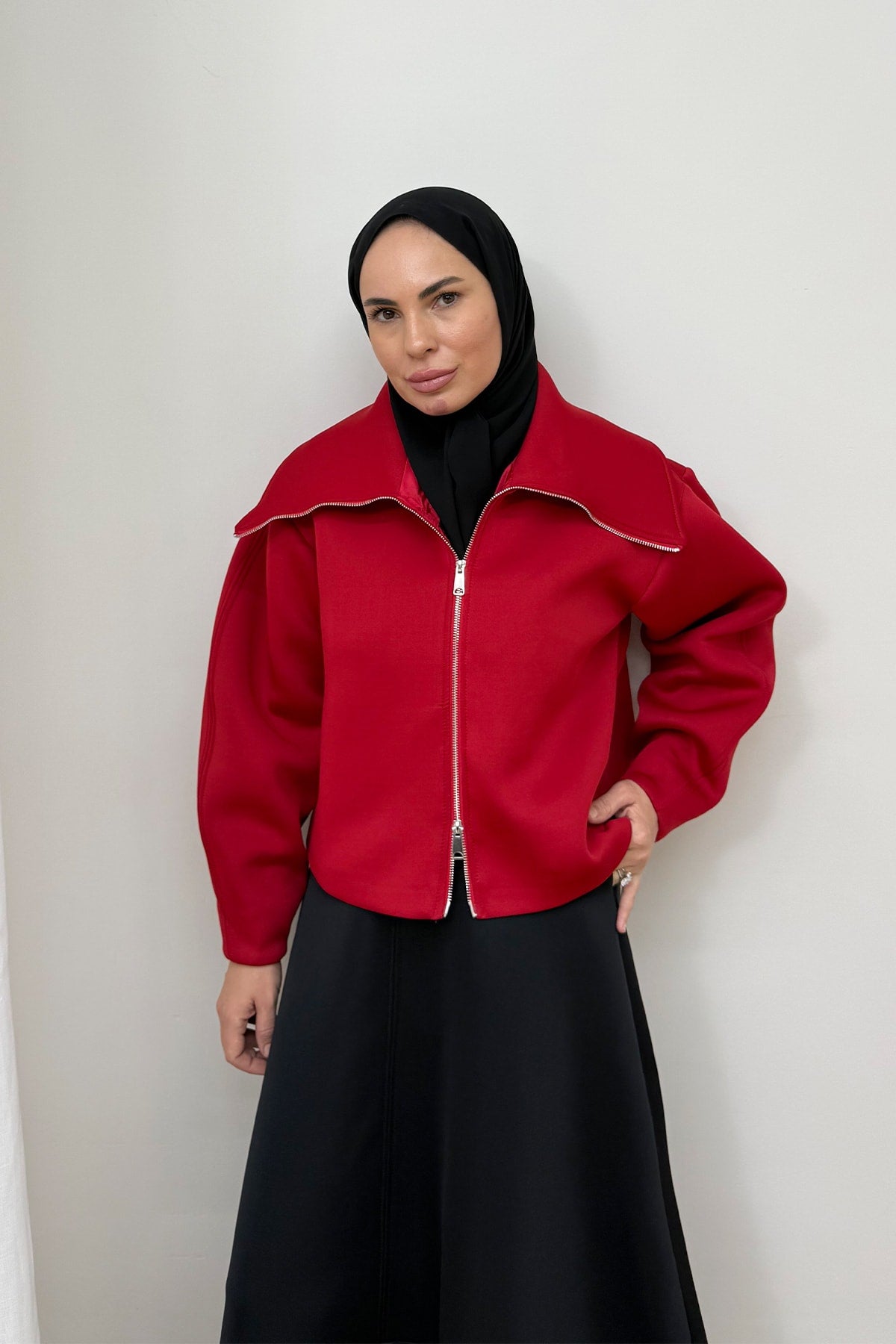 Scuba Puf Fermuarlı Ceket 3-4060