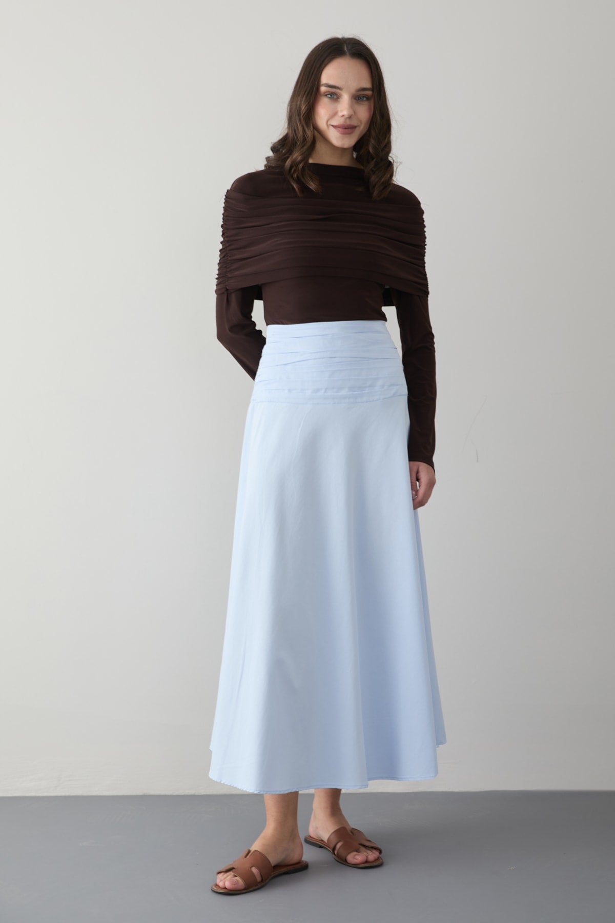 Poplin Etek 32-2816