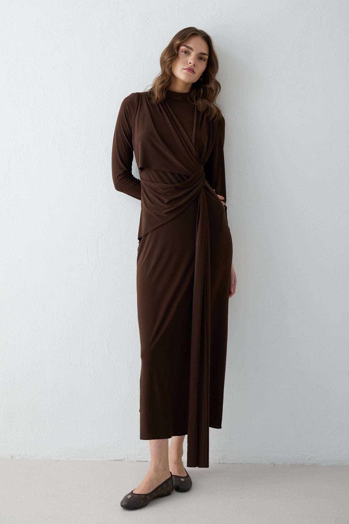 Detaylı Elbise 32-2697