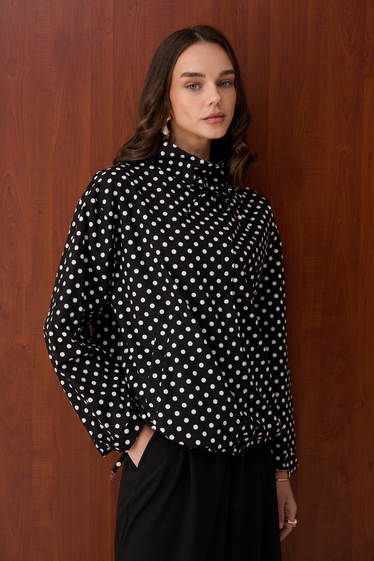 Puantiye Poplin Kap 32-2818