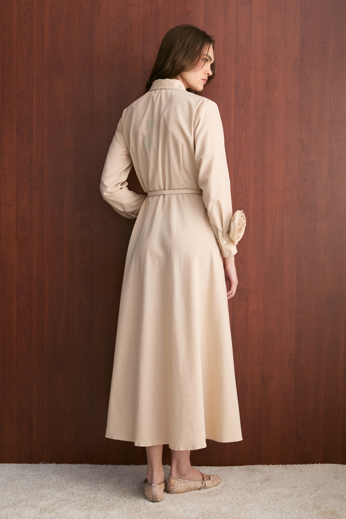 Poplin Elbise 32-2739