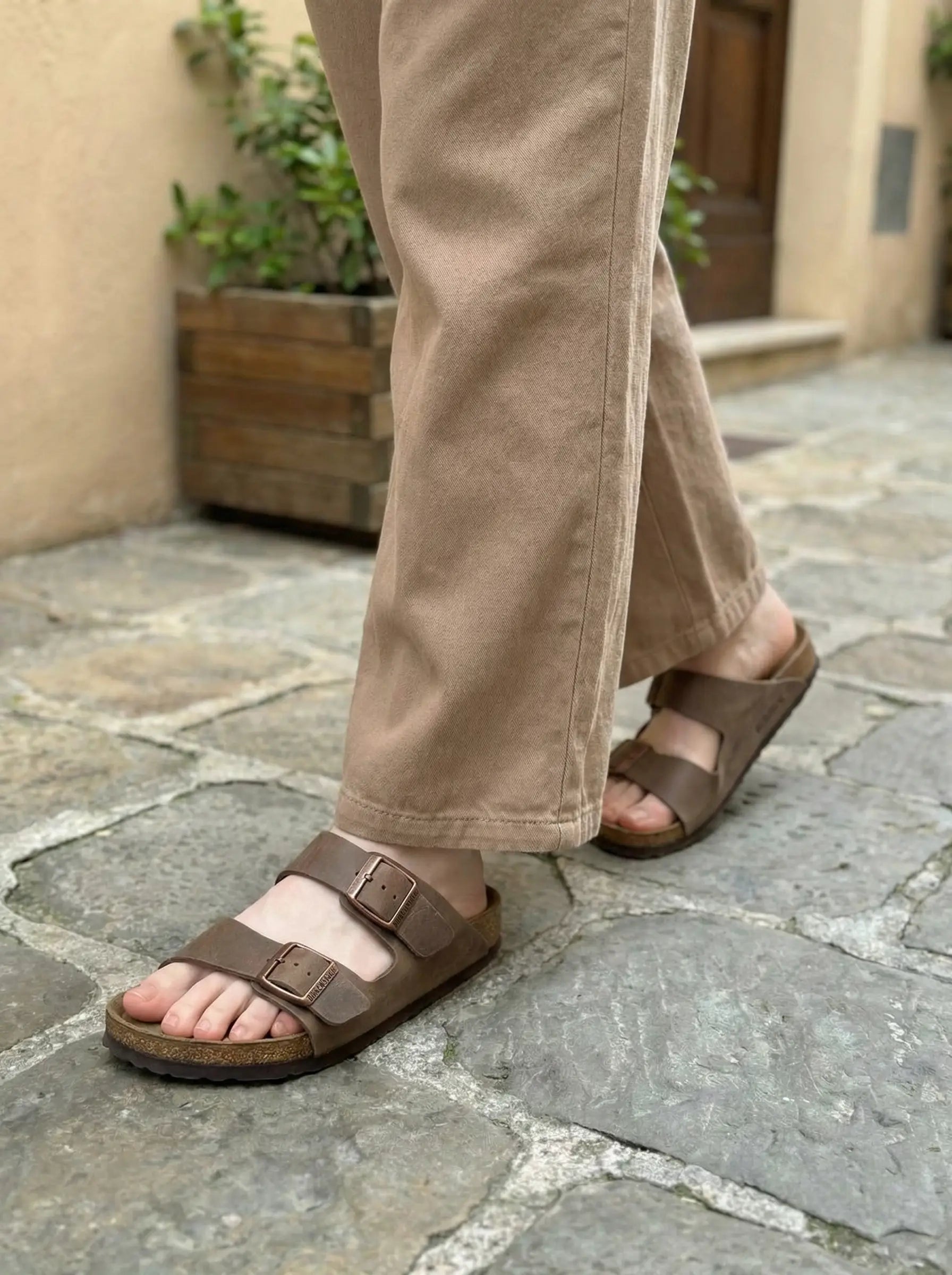 Çift Patlı Gabardin Pantolon