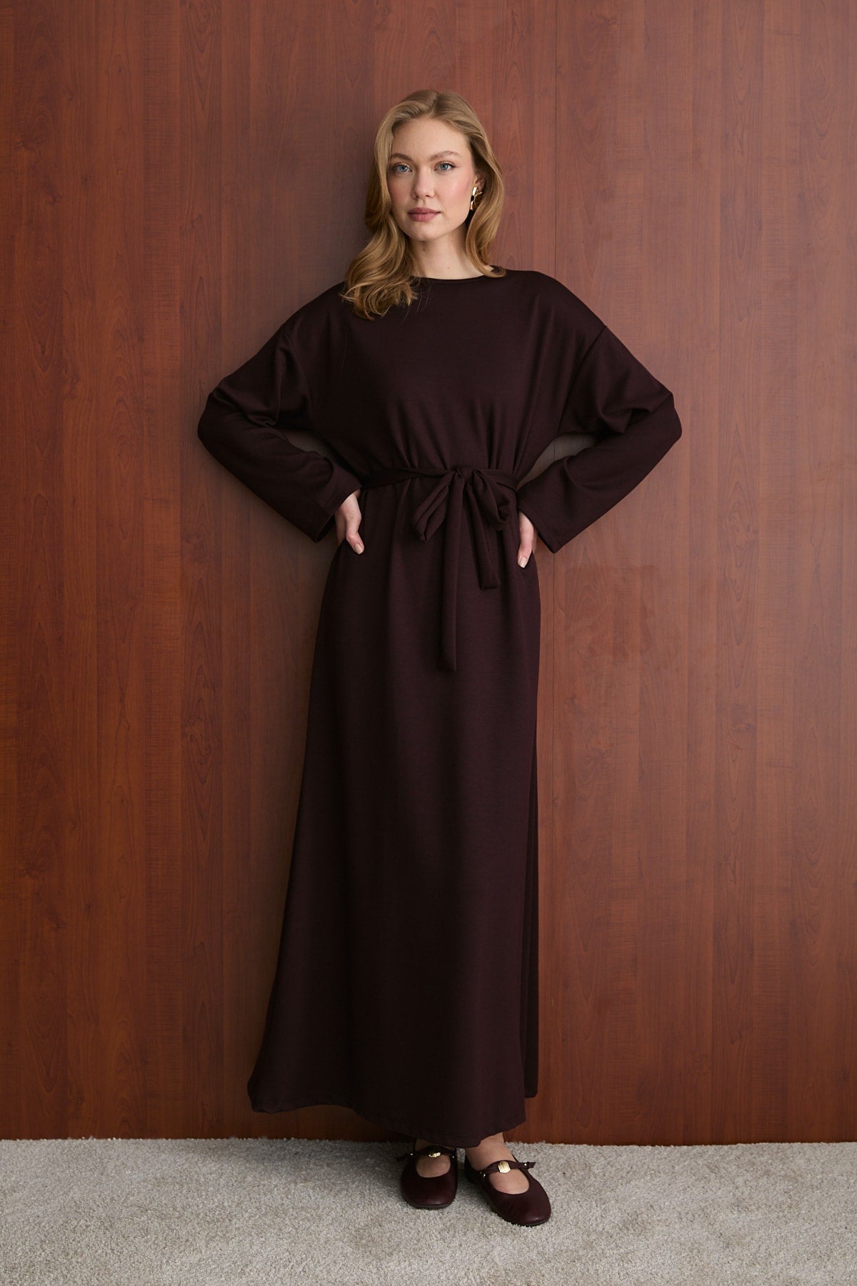 Basic Modal Elbise 76-1004