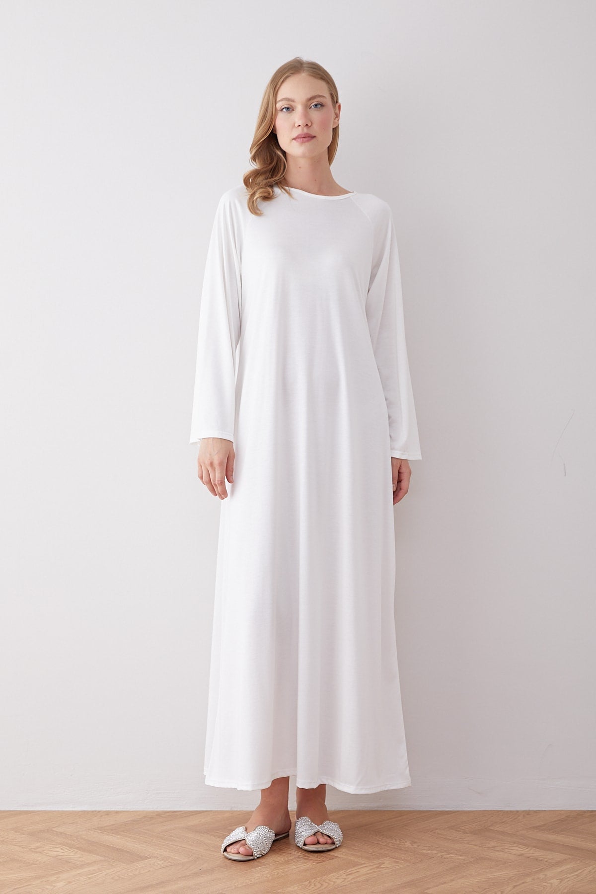 Kuşaklı Elbise 68-6402