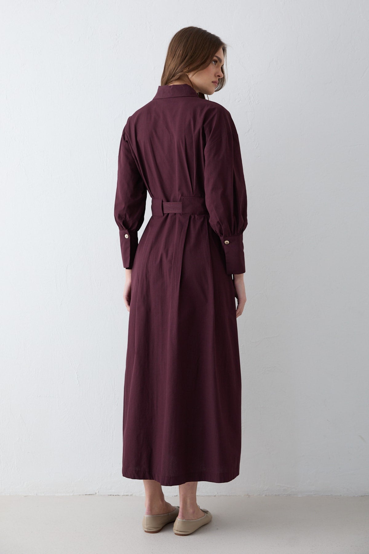 Poplin Elbise 32-2707