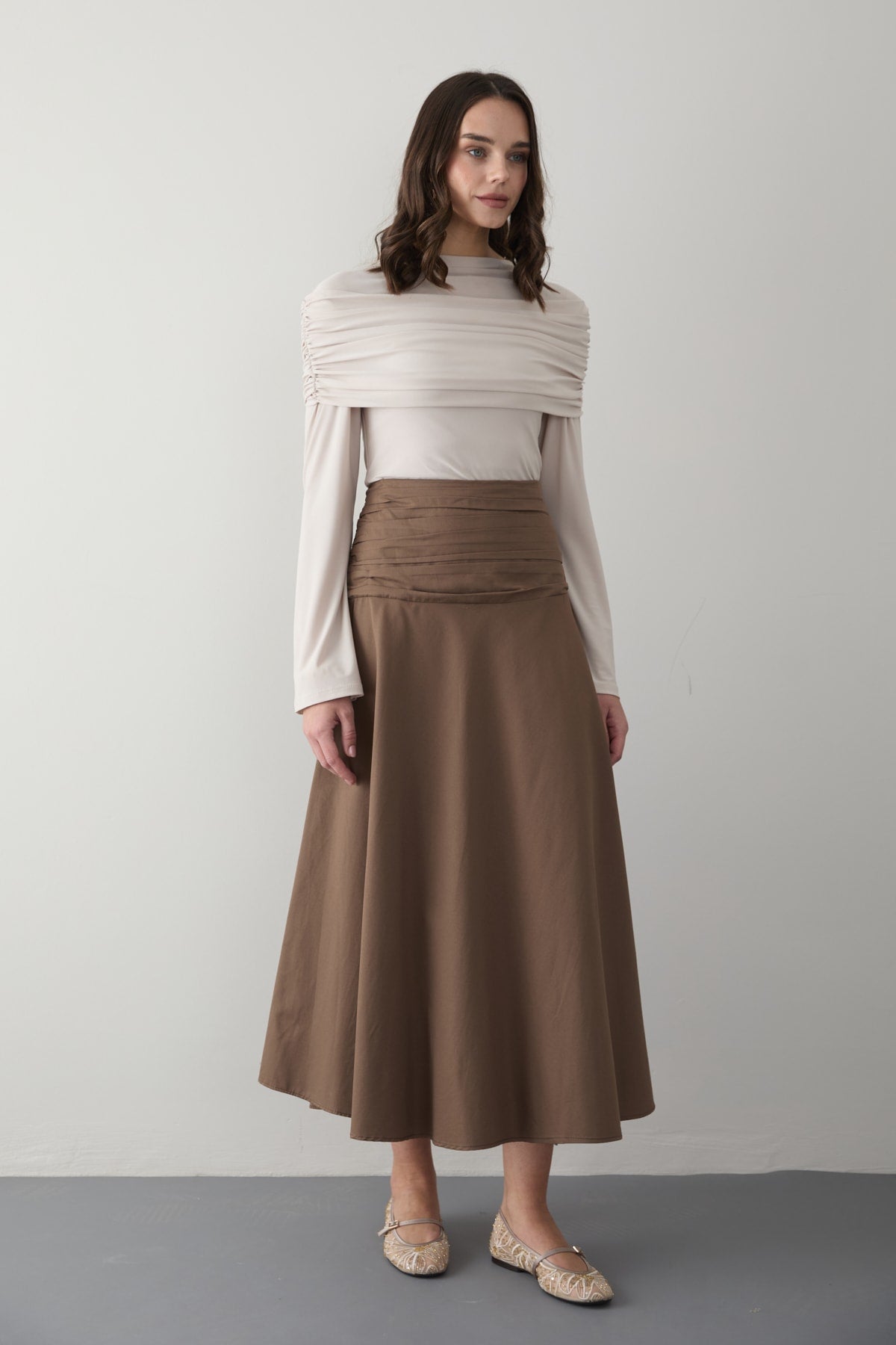Poplin Skirt 32-2816