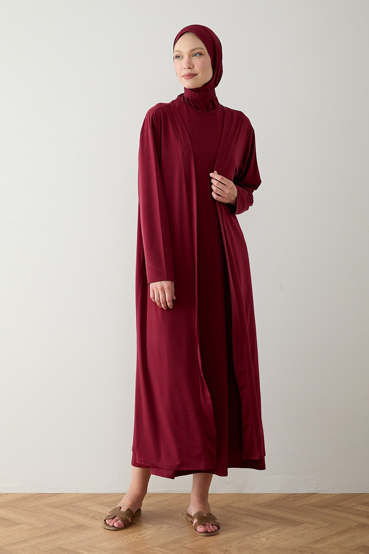 Elbise Abaya Takım 68-6315