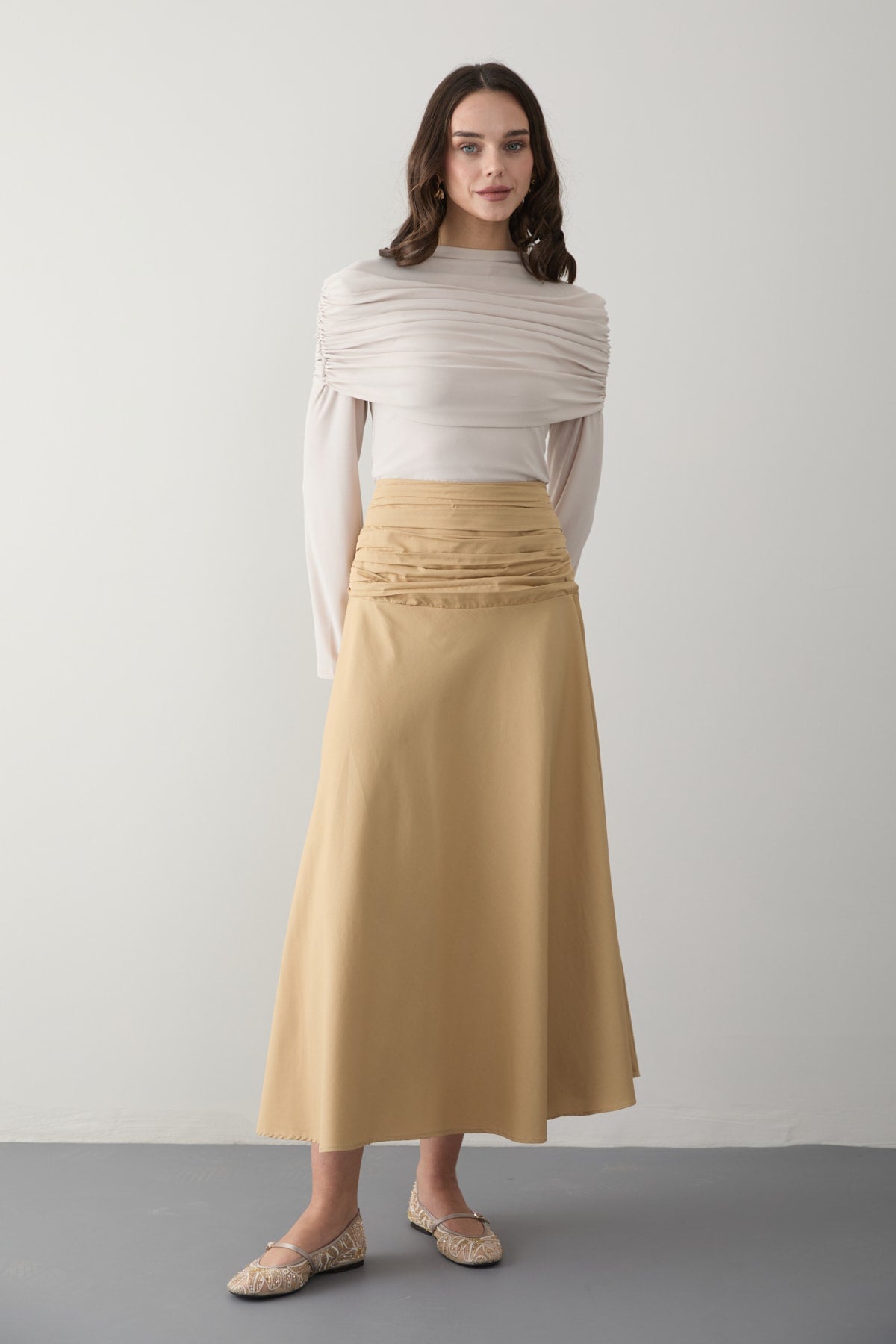 Poplin Skirt 32-2816