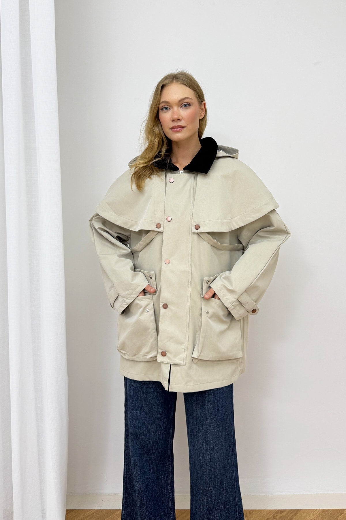 Çıtçıtlı Parka 86-0630