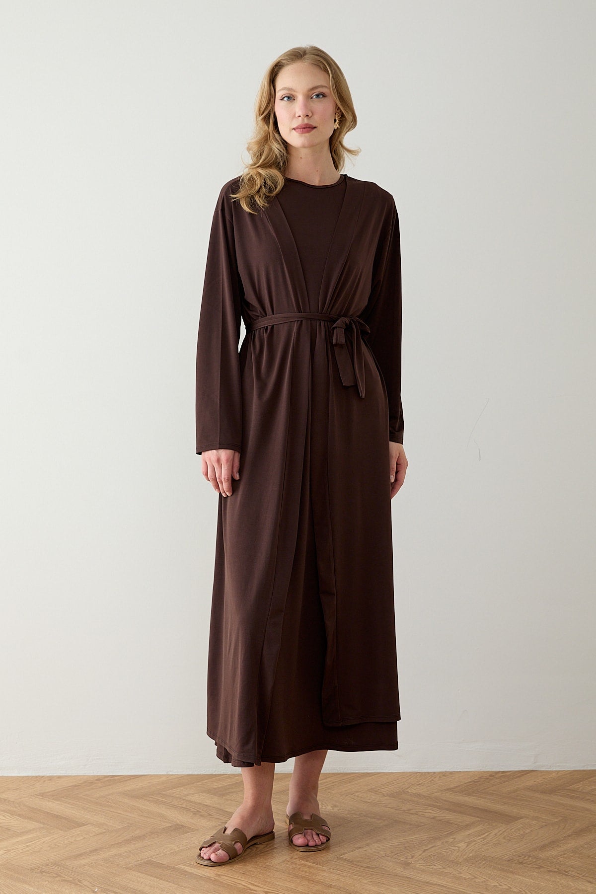 Elbise Abaya Takım 68-6315
