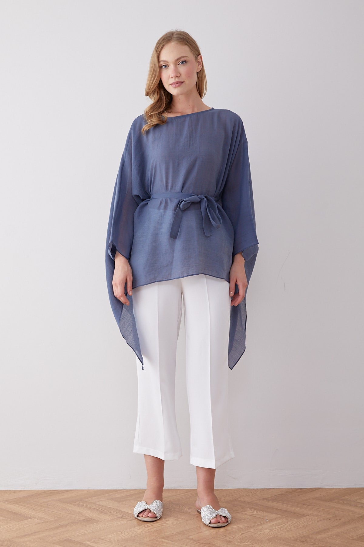 Tül Pelerin Tunik 32-2917