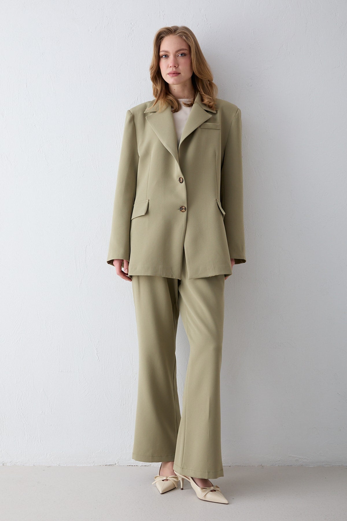 Oversize Ceketli Takım 32-2734