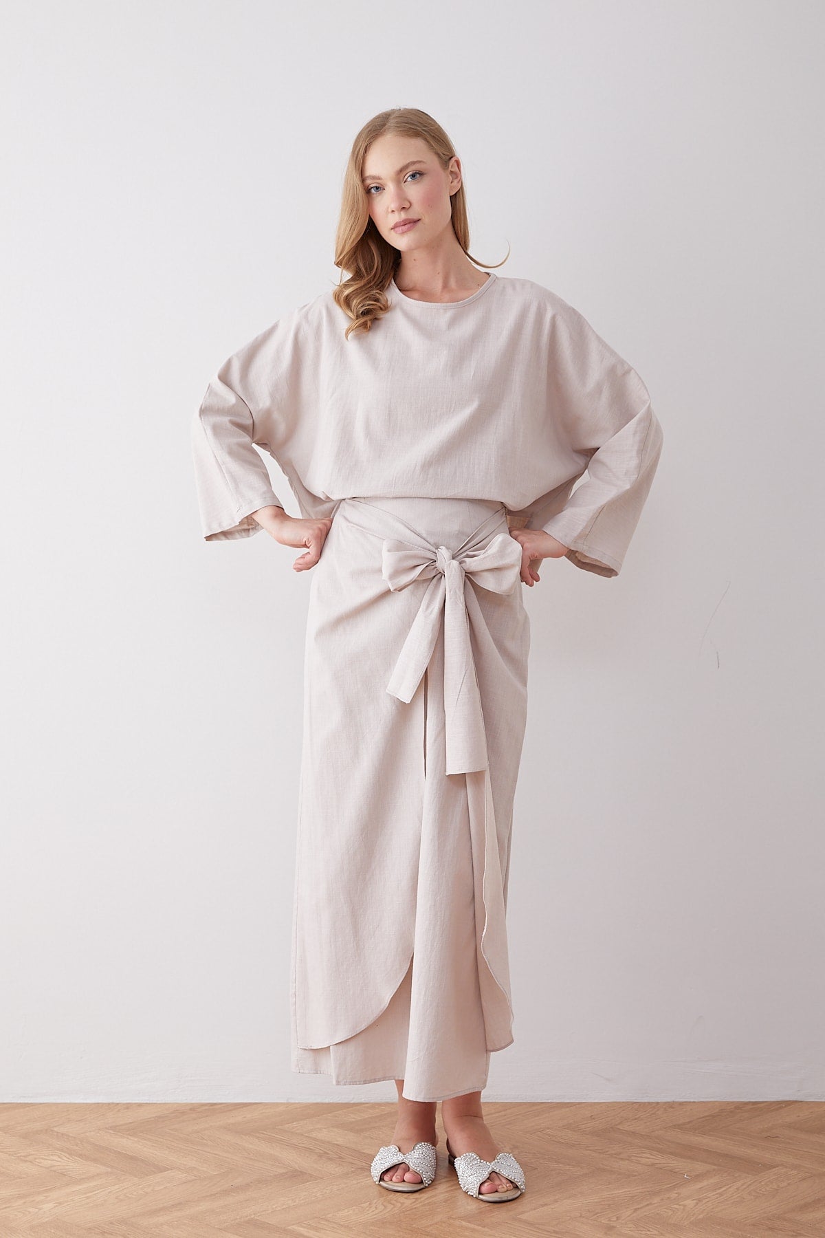 Bağlamalı Etekli Takım 32-2901