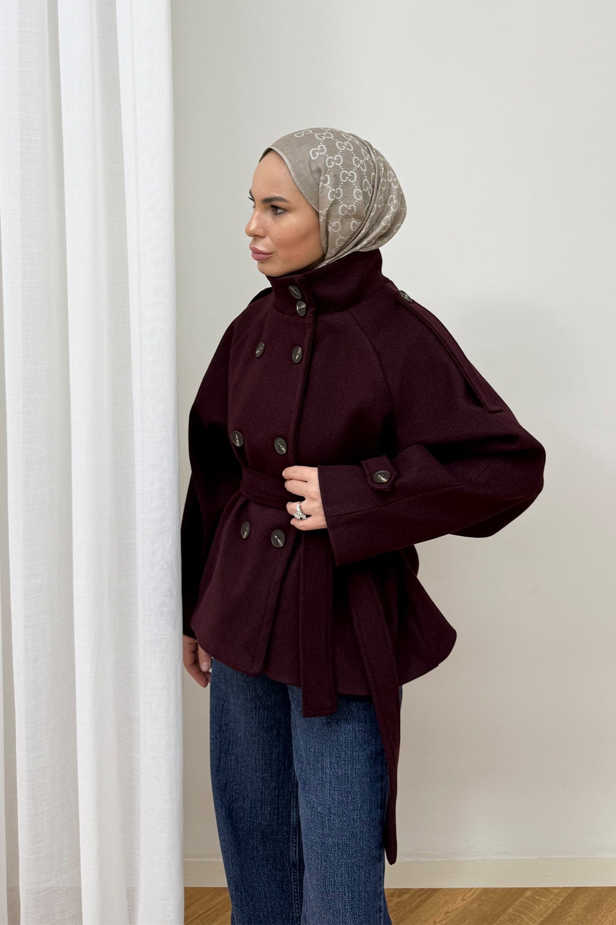 Premium Kaşe Kaban 12-70119
