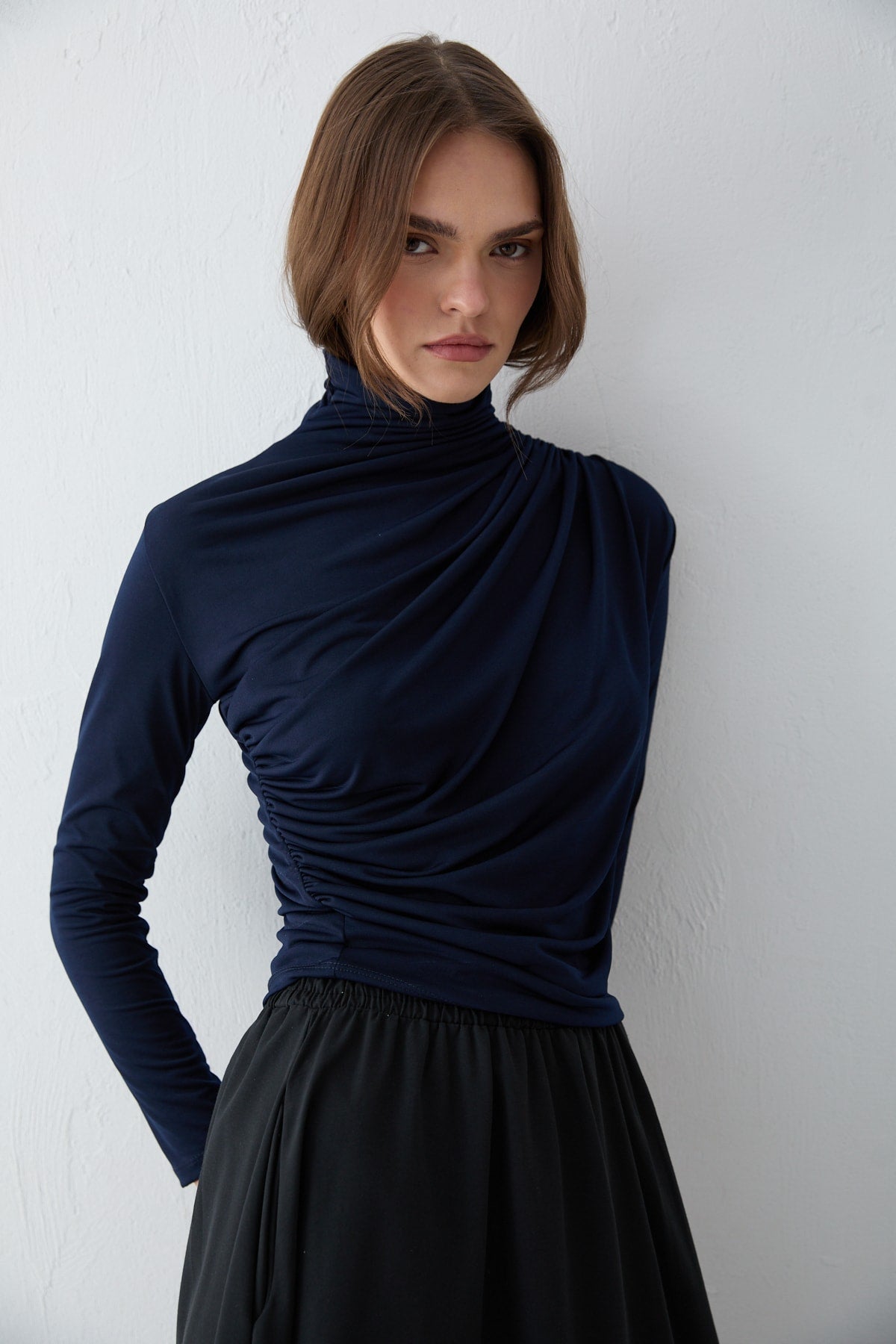 Sandy Drapeli Bluz 68-6233