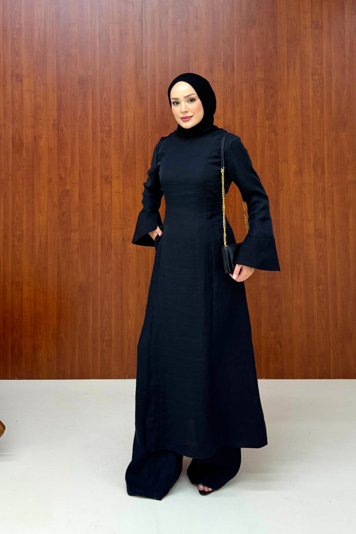 Yırtmaçlı Tunikli Takım 84-6095
