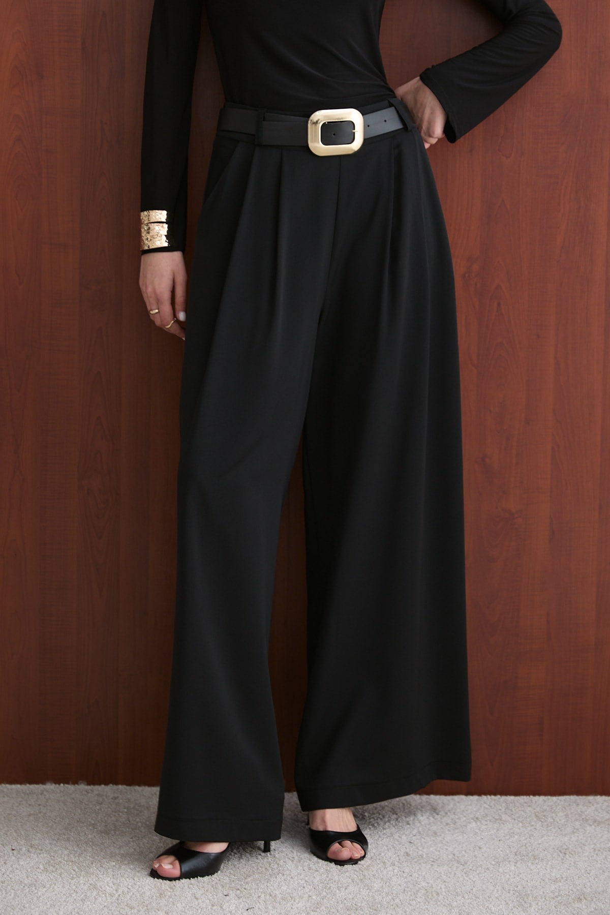 Kemerli Pantolon 32-2798