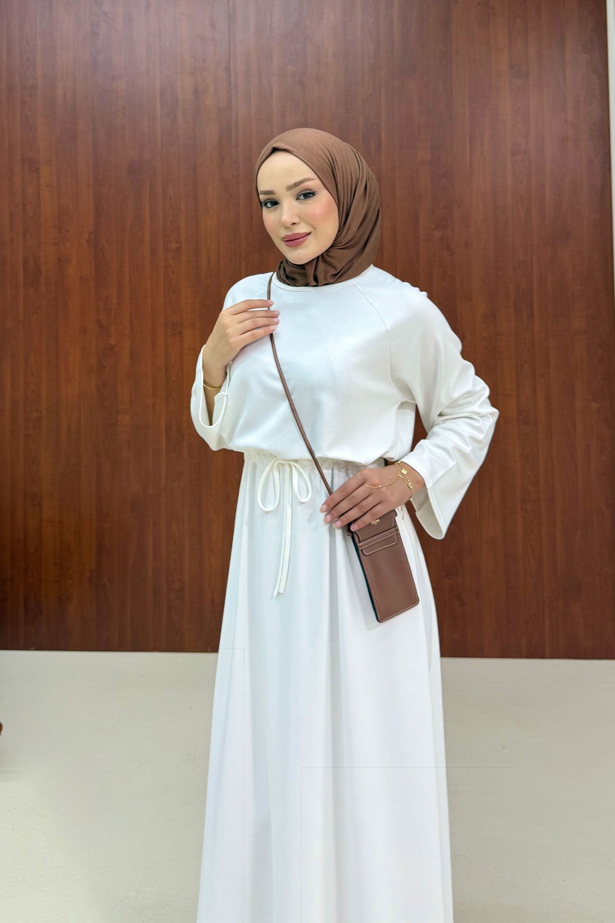 Örme Modal Elbise 68-6600