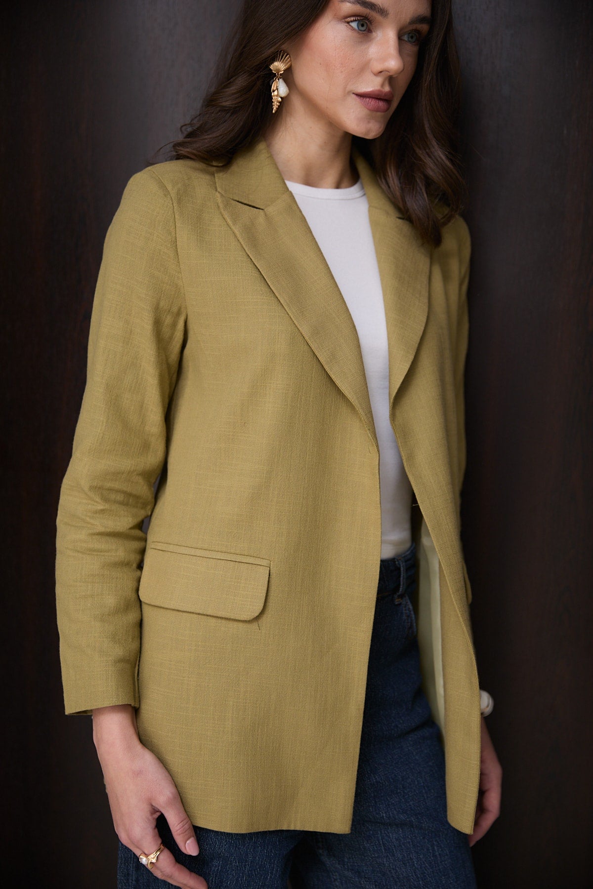 Keten Ceket 32-2833