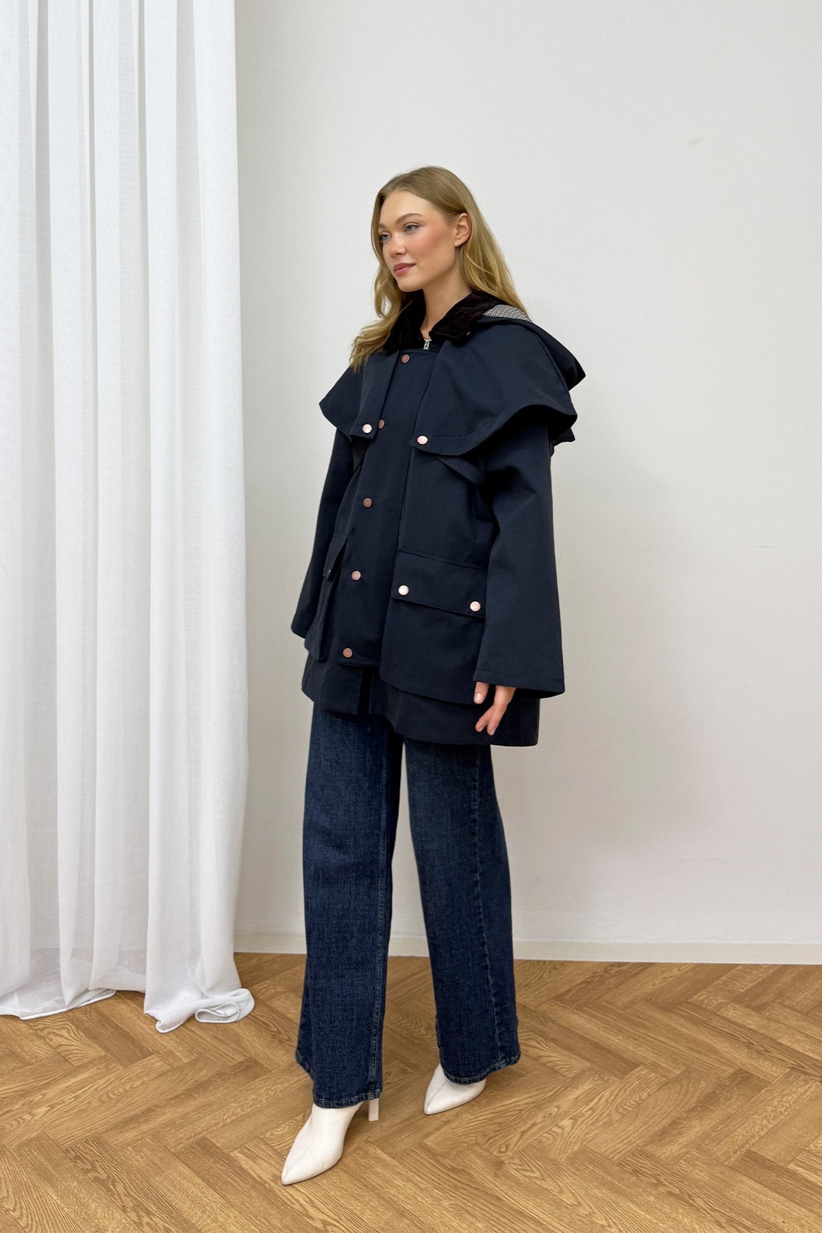 Çıtçıtlı Parka 86-0630
