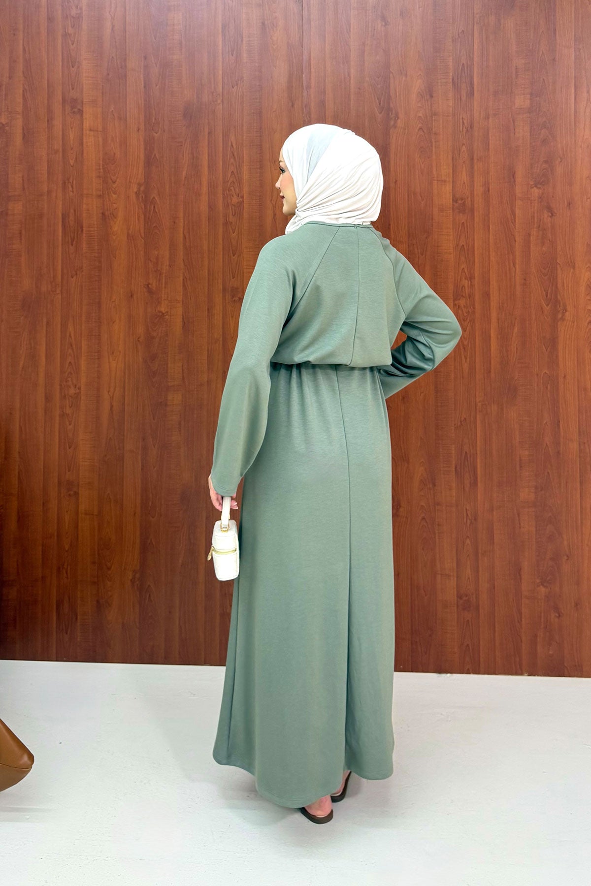 Örme Modal Elbise 68-6600